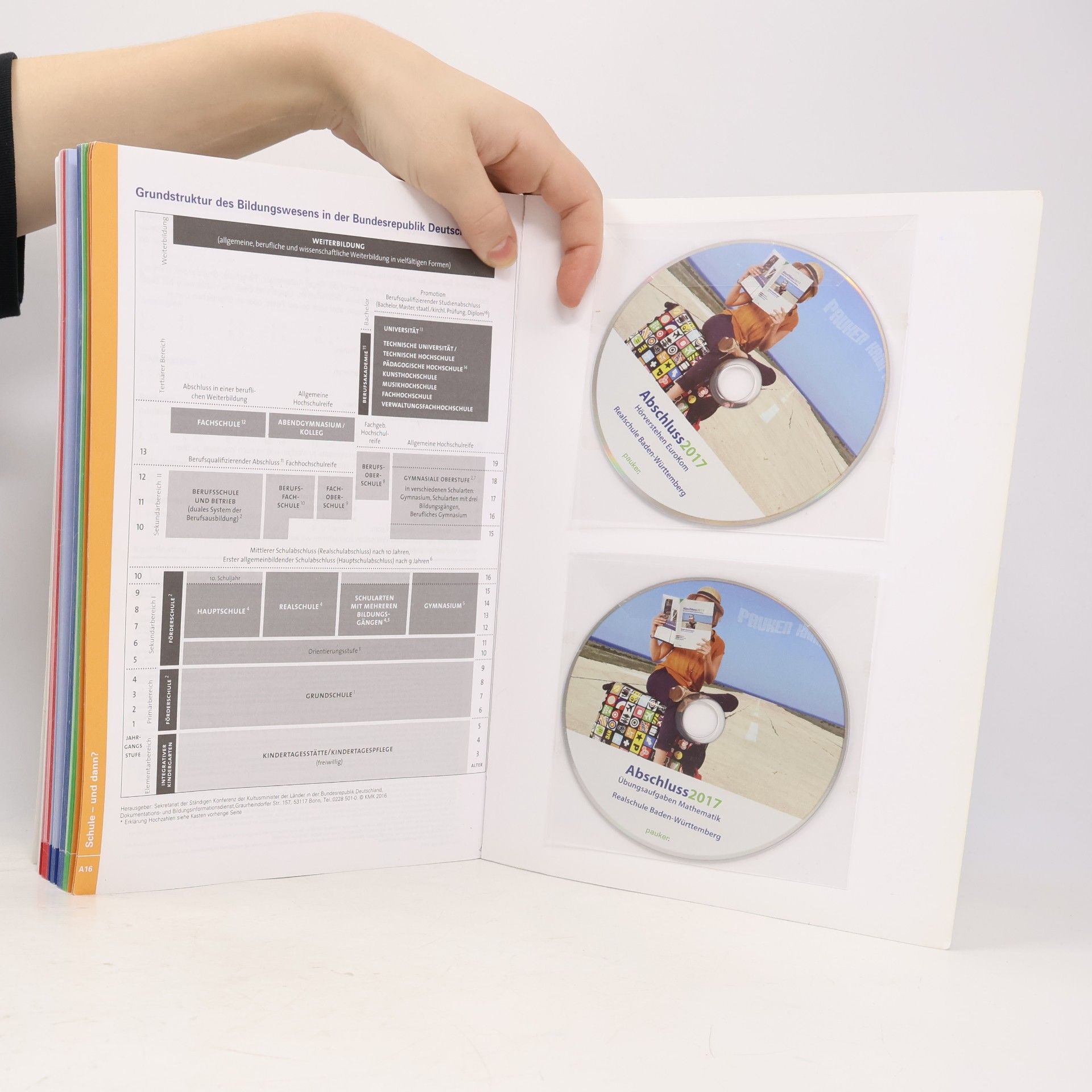 Bergmoser Abschluss 2017 - Realschule Baden-Württemberg, m. CD-ROM u. Audio-CD