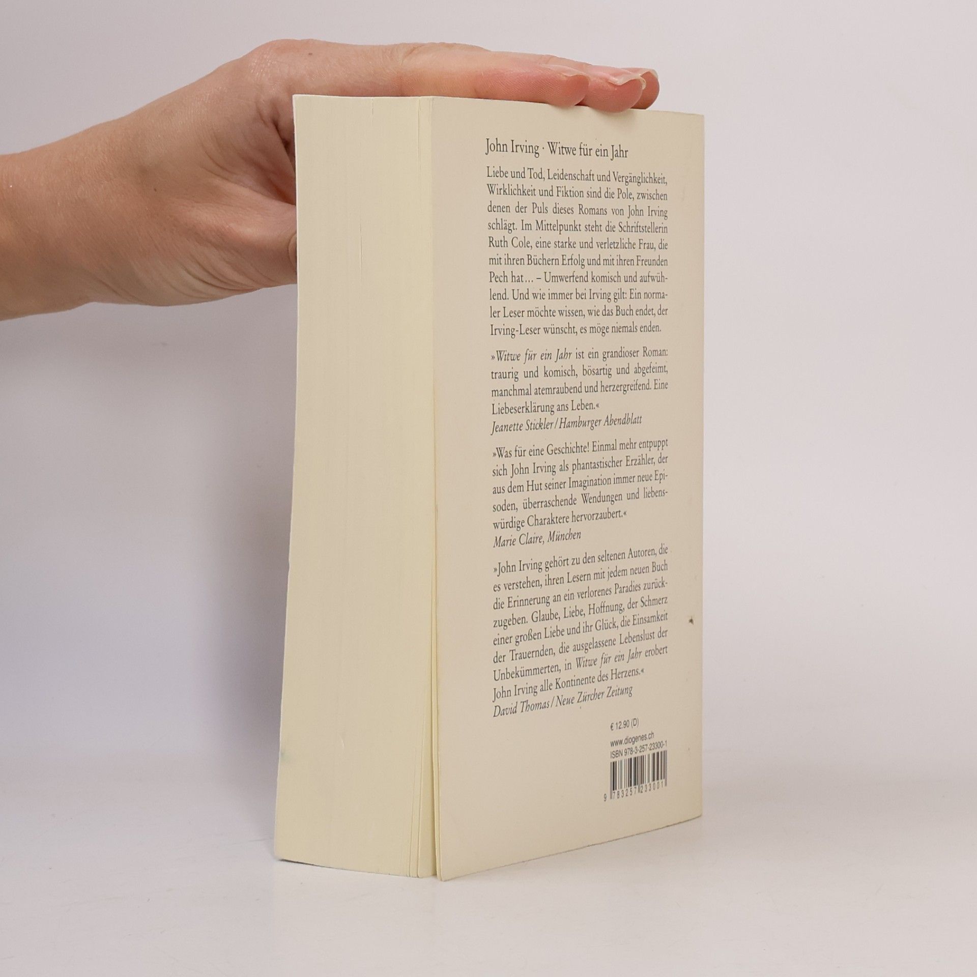 John Irving Witwe für ein Jahr