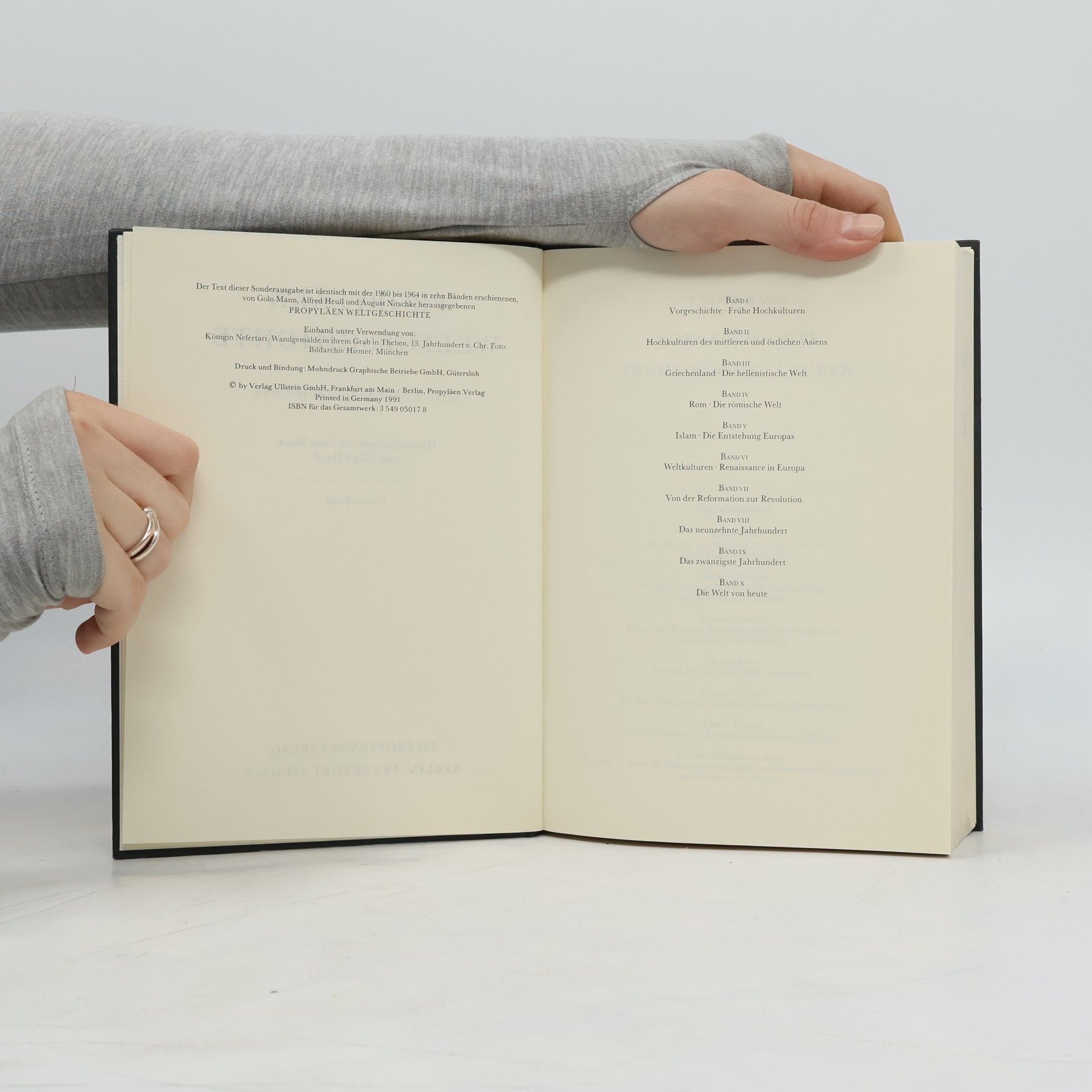Bildarchiv Hirmer Propyläen Welt-Geschichte 1