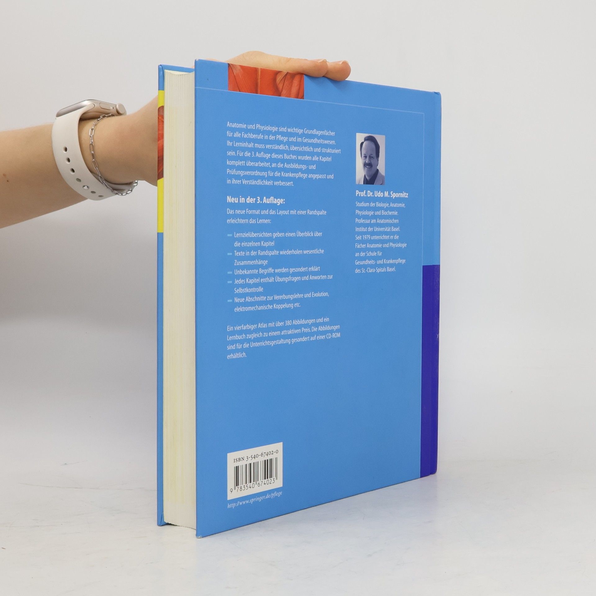Udo M. Spornitz Anatomie und Physiologie: Lehrbuch und Atlas für Pflege- und gesundheitsfachberufe