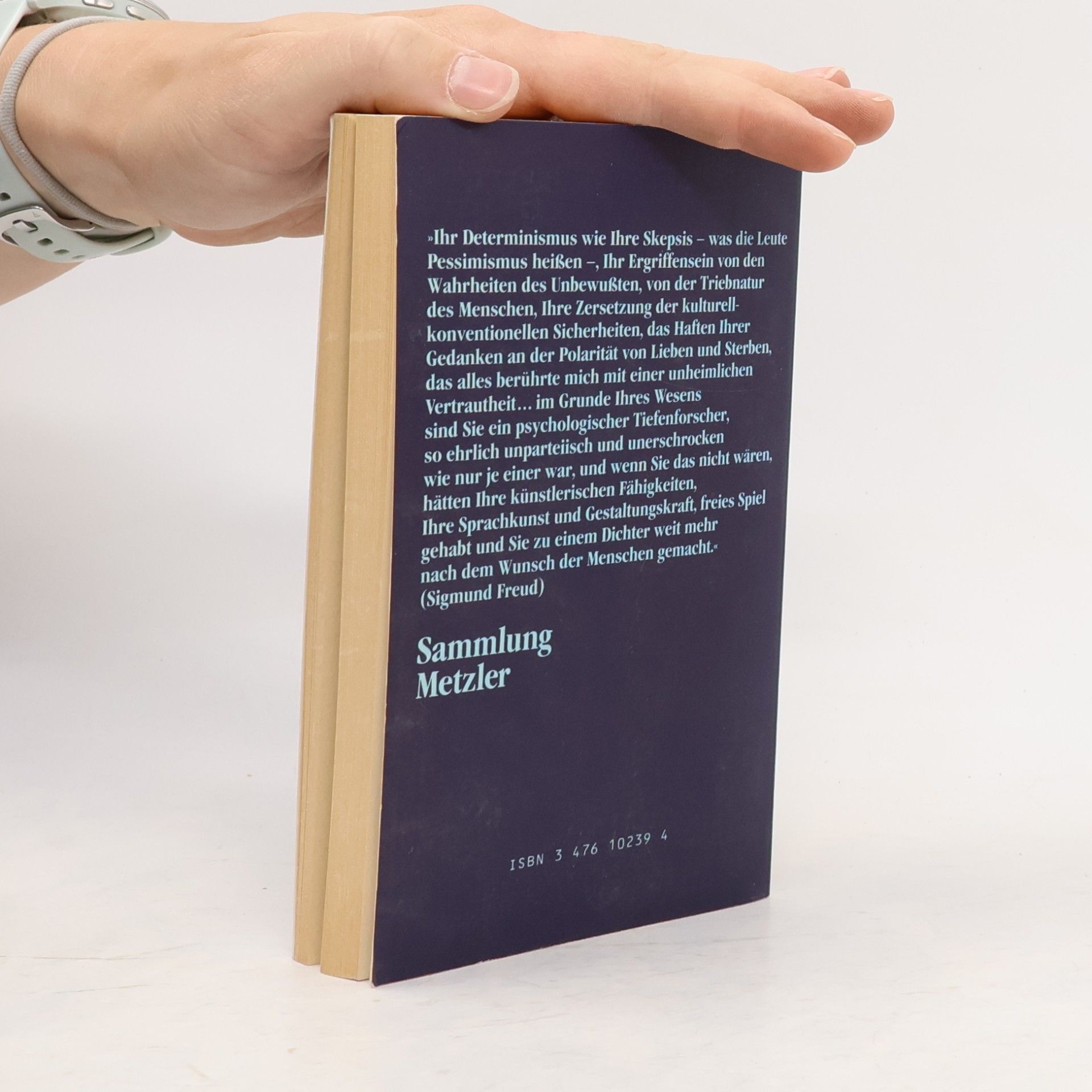 Michaela L. Perlmann Sammlung Metzler - 239: Arthur Schnitzler