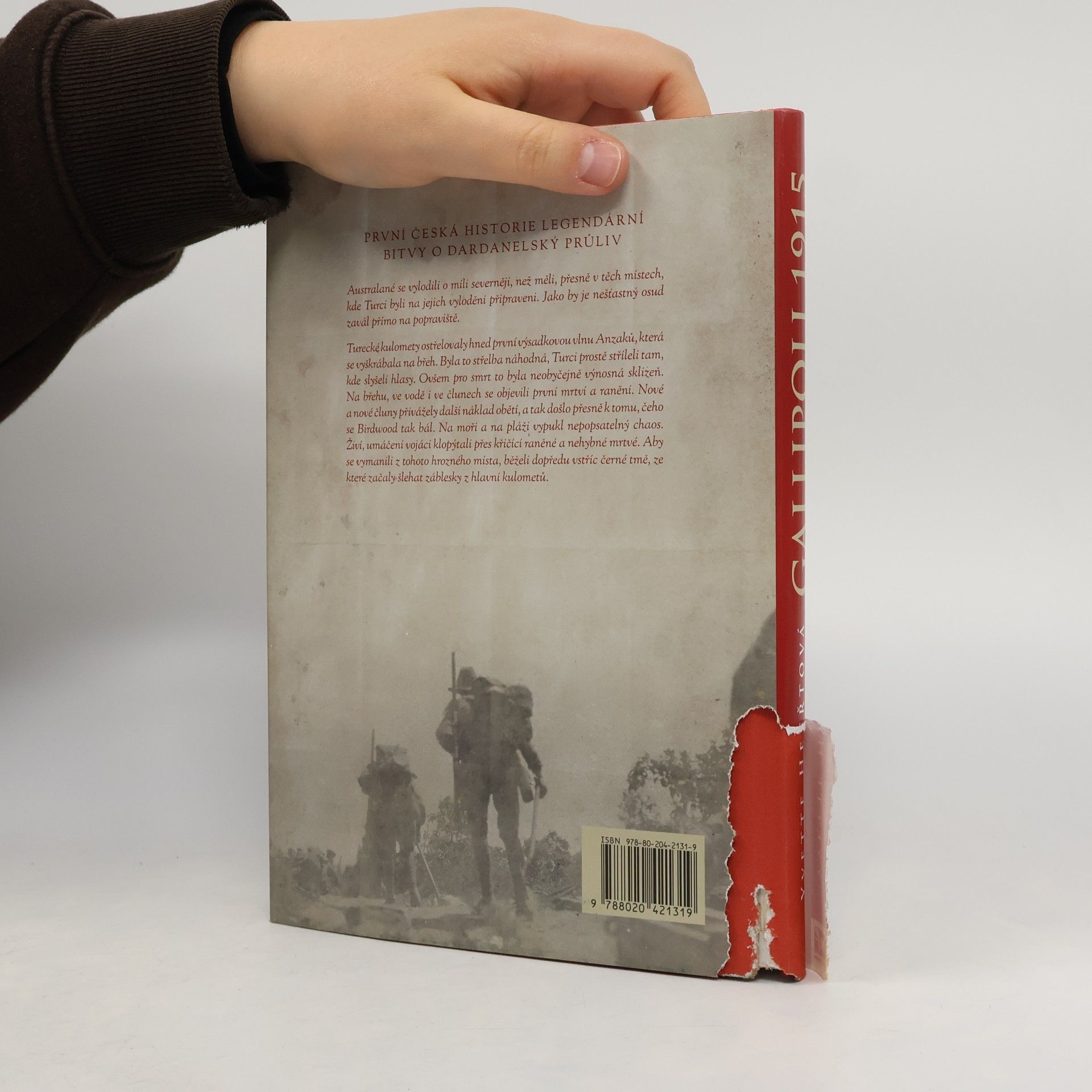 Yvette Heřtová Gallipoli 1915. Místo pro tisíc britských pušek
