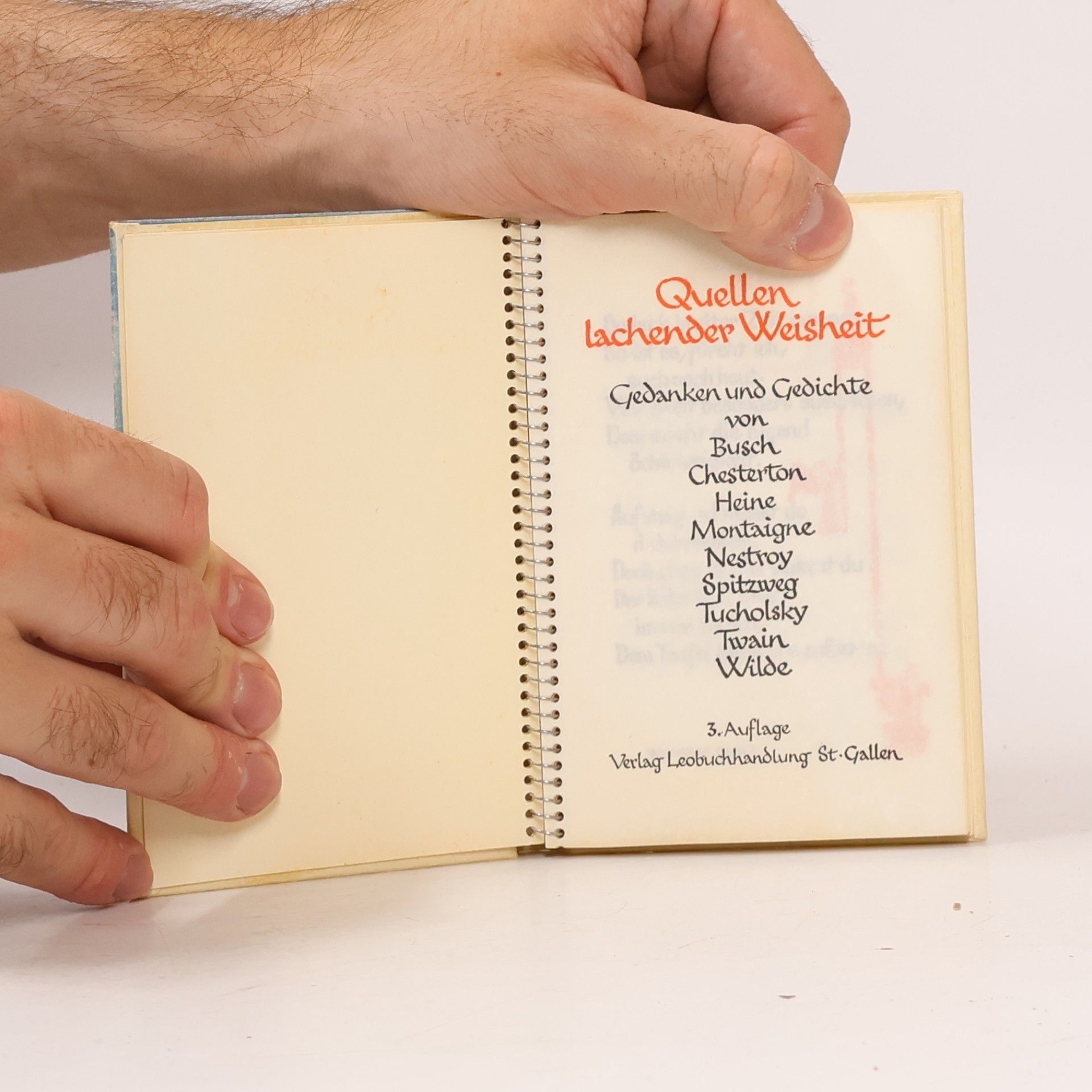 Collectif d'auteurs Quellen lachender Weisheit