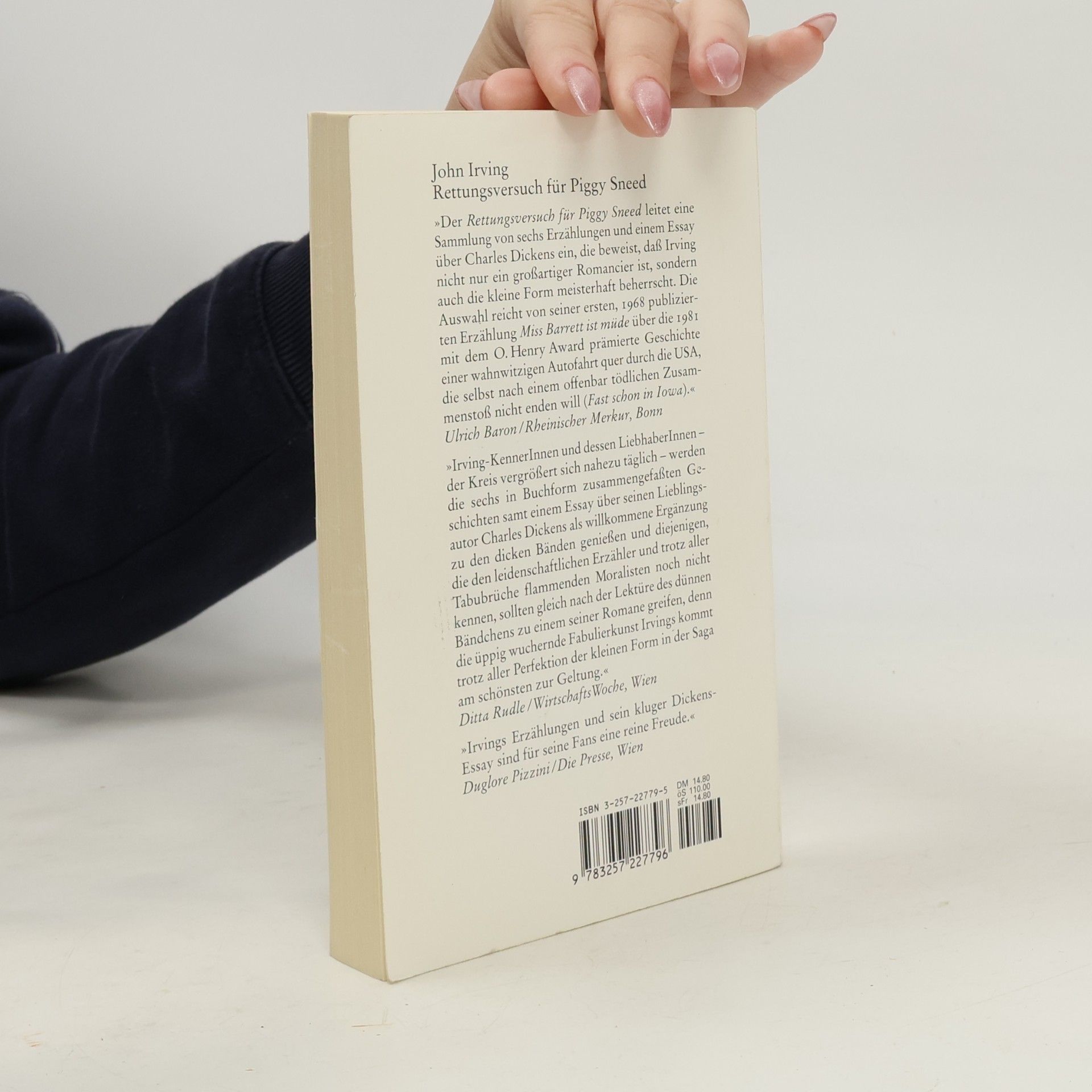 John Irving Rettungsversuch für Piggy Sneed