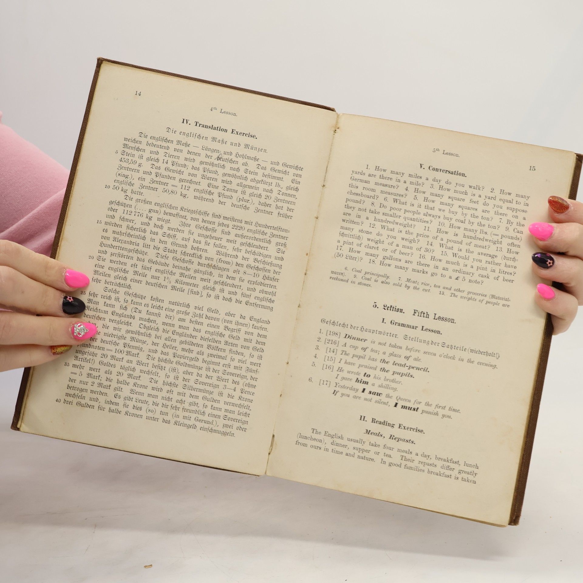O. Boerner Lehrbuch der Englischen Sprache