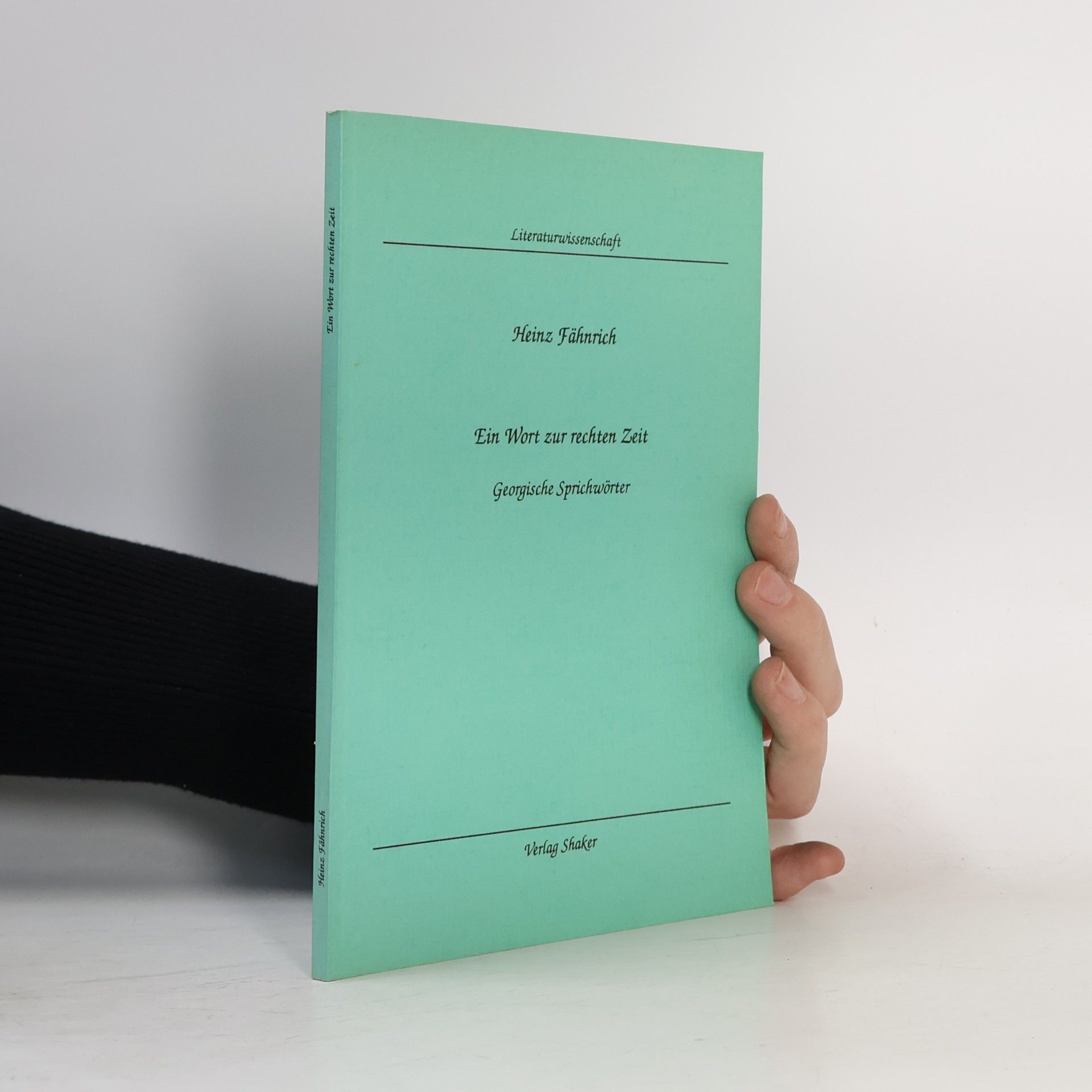 Berichte aus der Literaturwissenschaft: Ein Wort zur rechten Zeit