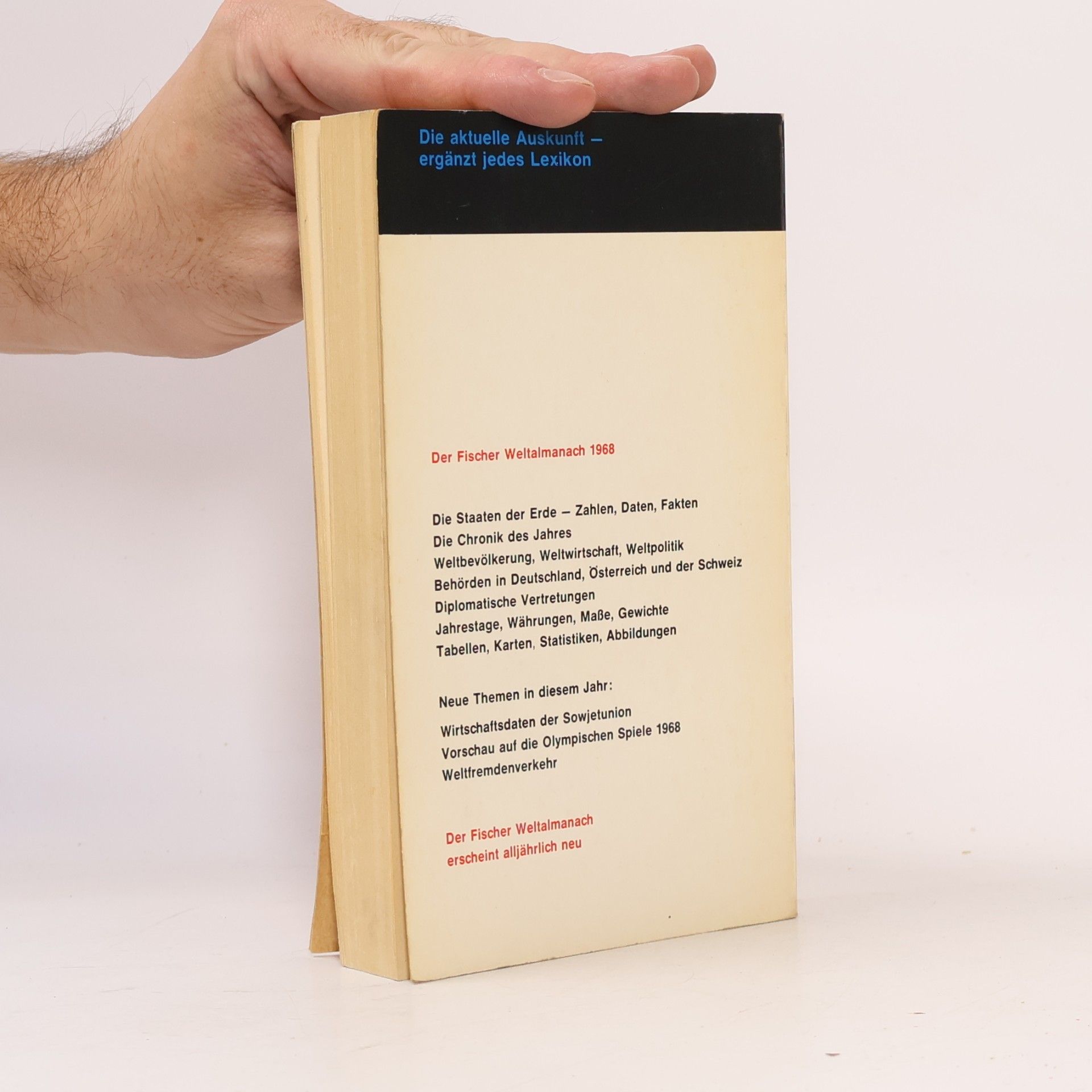 Autorenkollektiv Der Fischer Weltalmanach 1968