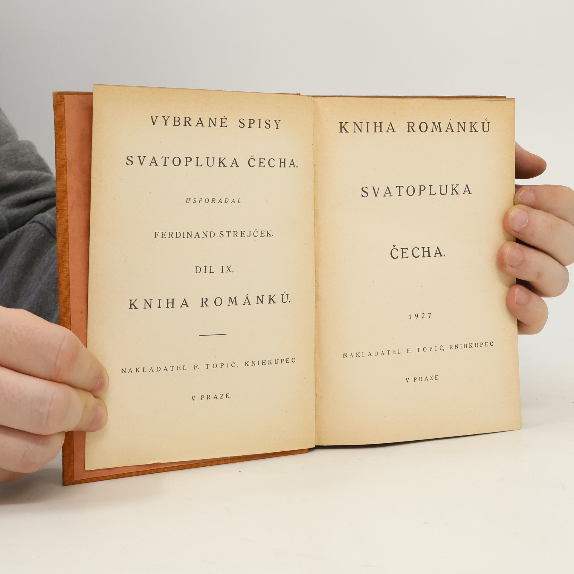 Svatopluk Čech Kniha románků