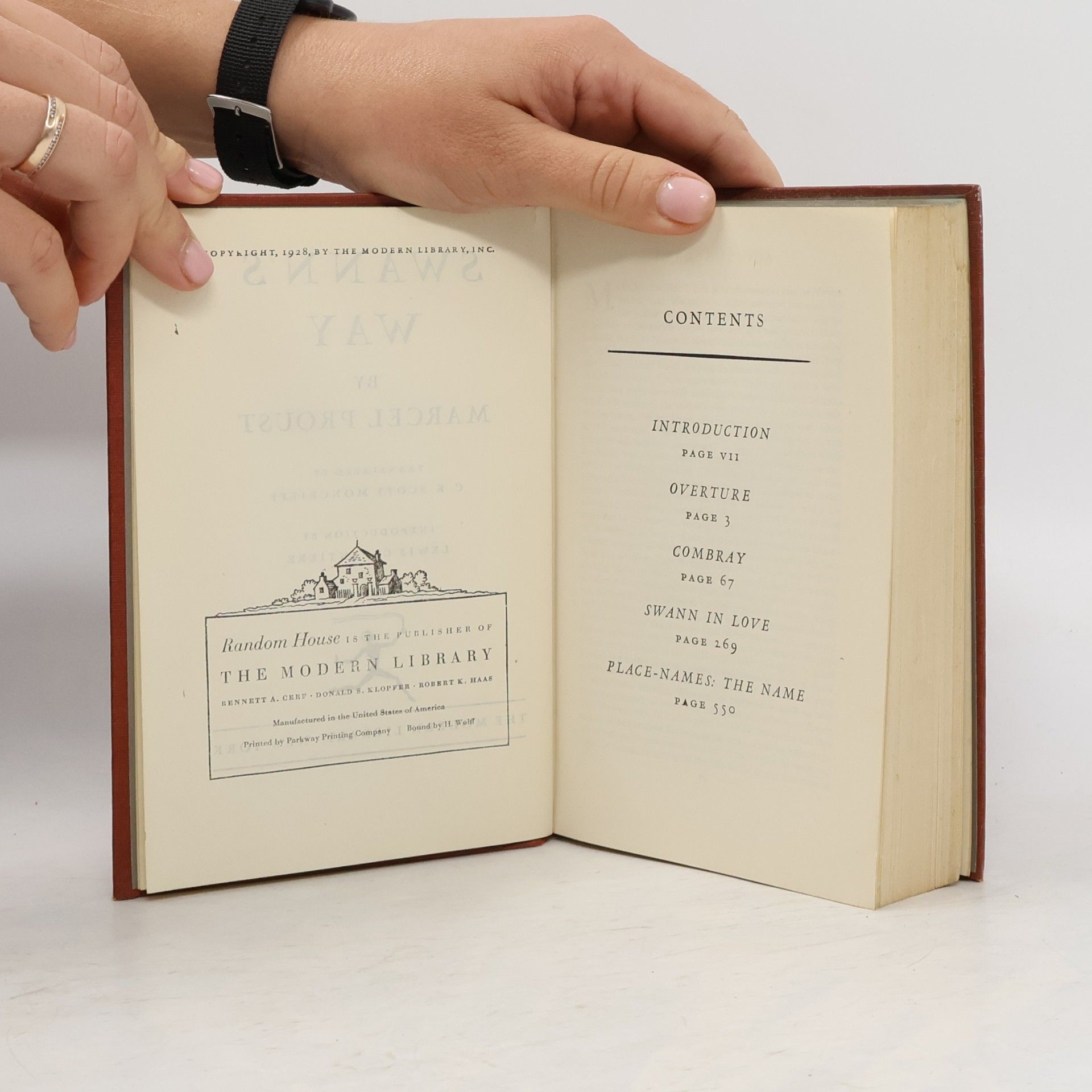 Marcel Proust Swann’s Way