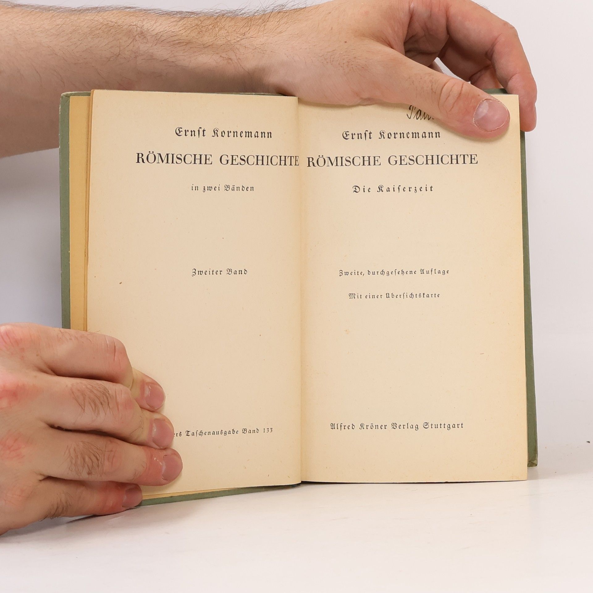 Ernst Kornemann Römische Geschichte. Band 2, Die Kaiserzeit