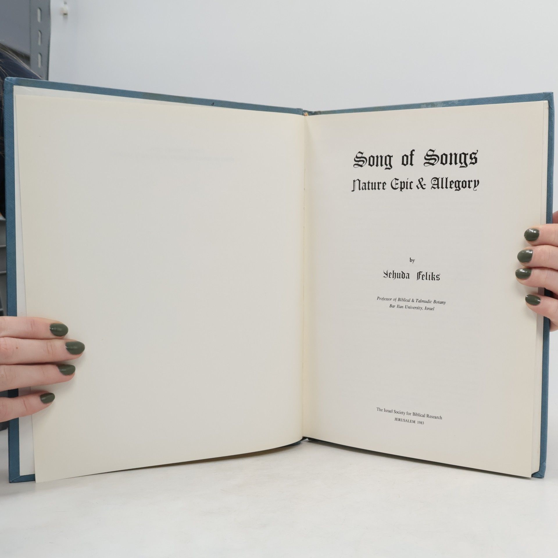 Sehuda Feliks Song of Songs