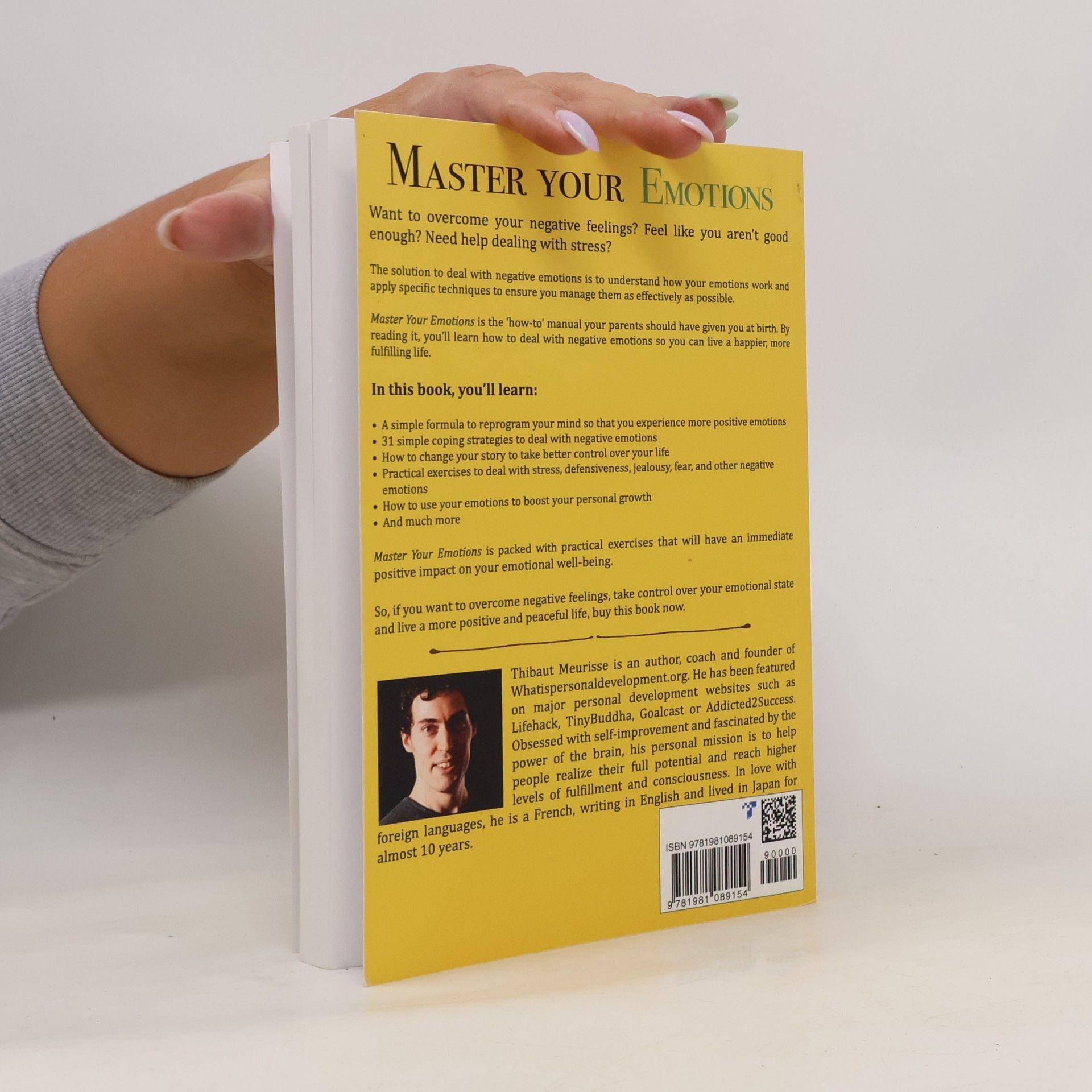 Thibaut Meurisse Master Your Emotions