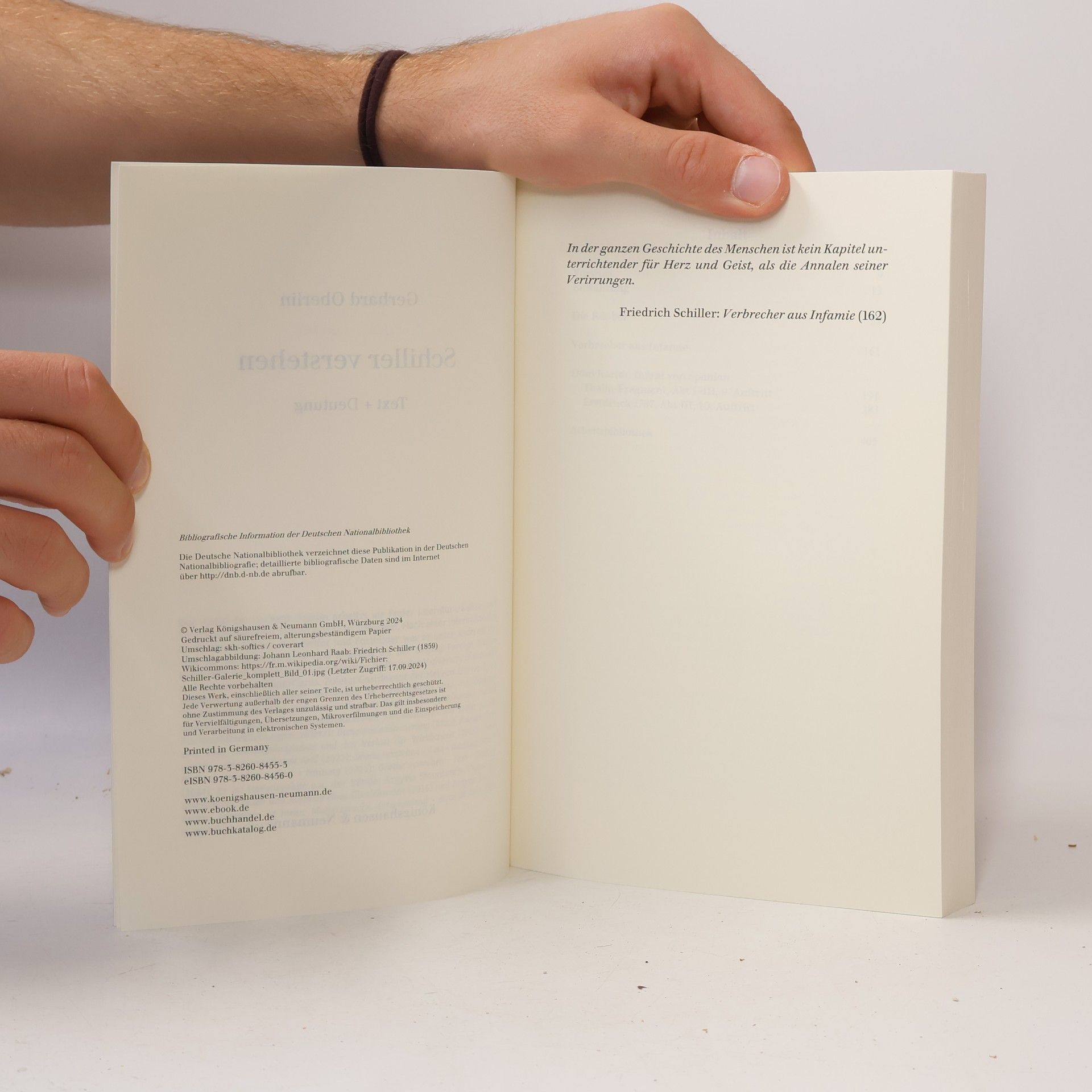 Gerhard Oberlin Schiller Verstehen: Text + Deutung