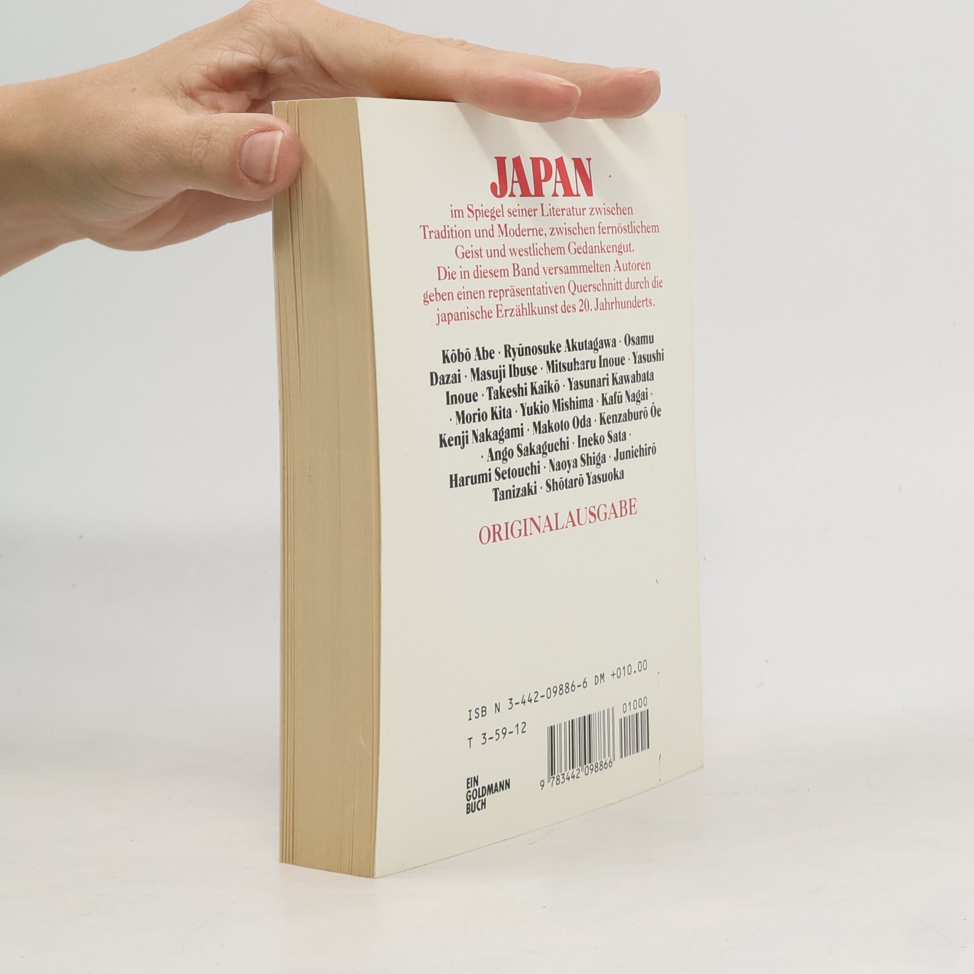 Siegfried Schaarschmidt Das große Japan-Lesebuch.