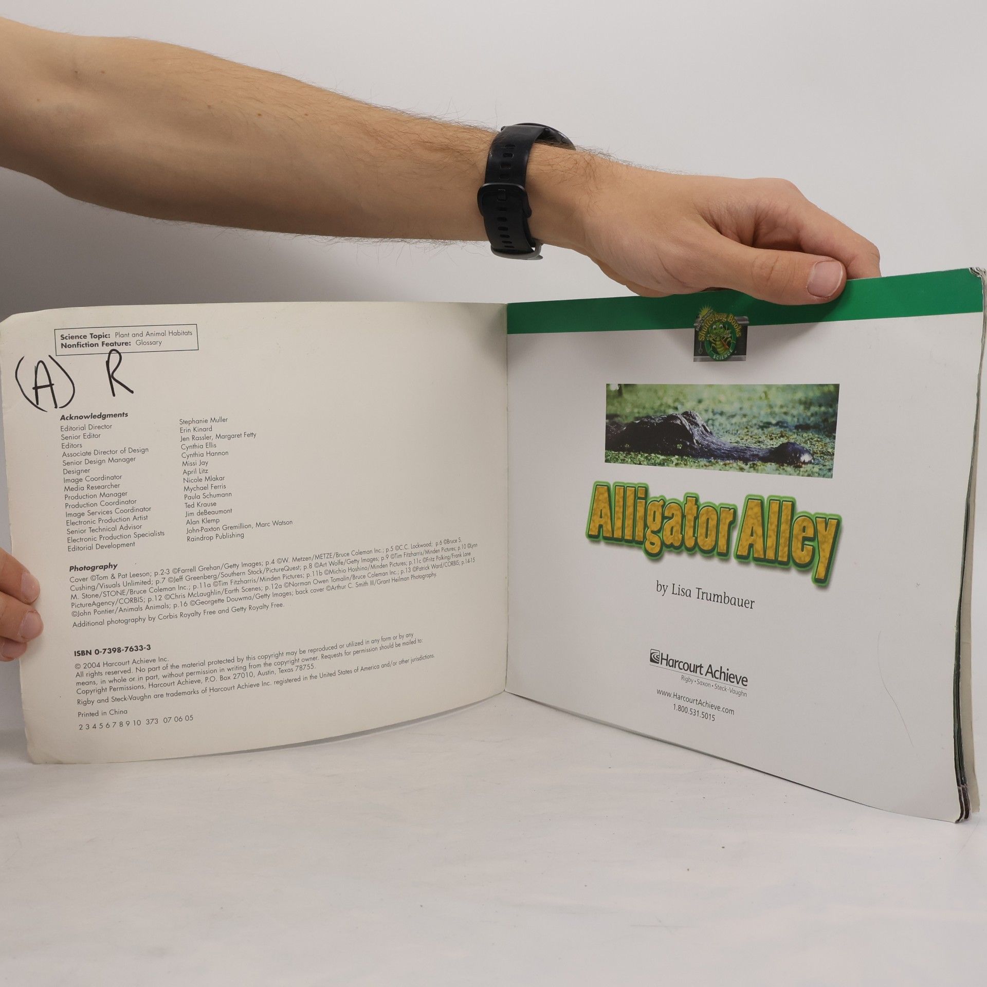 Steck-Vaughn Company Steck-vaughn Shutterbug Books: Science: Alligator Alley