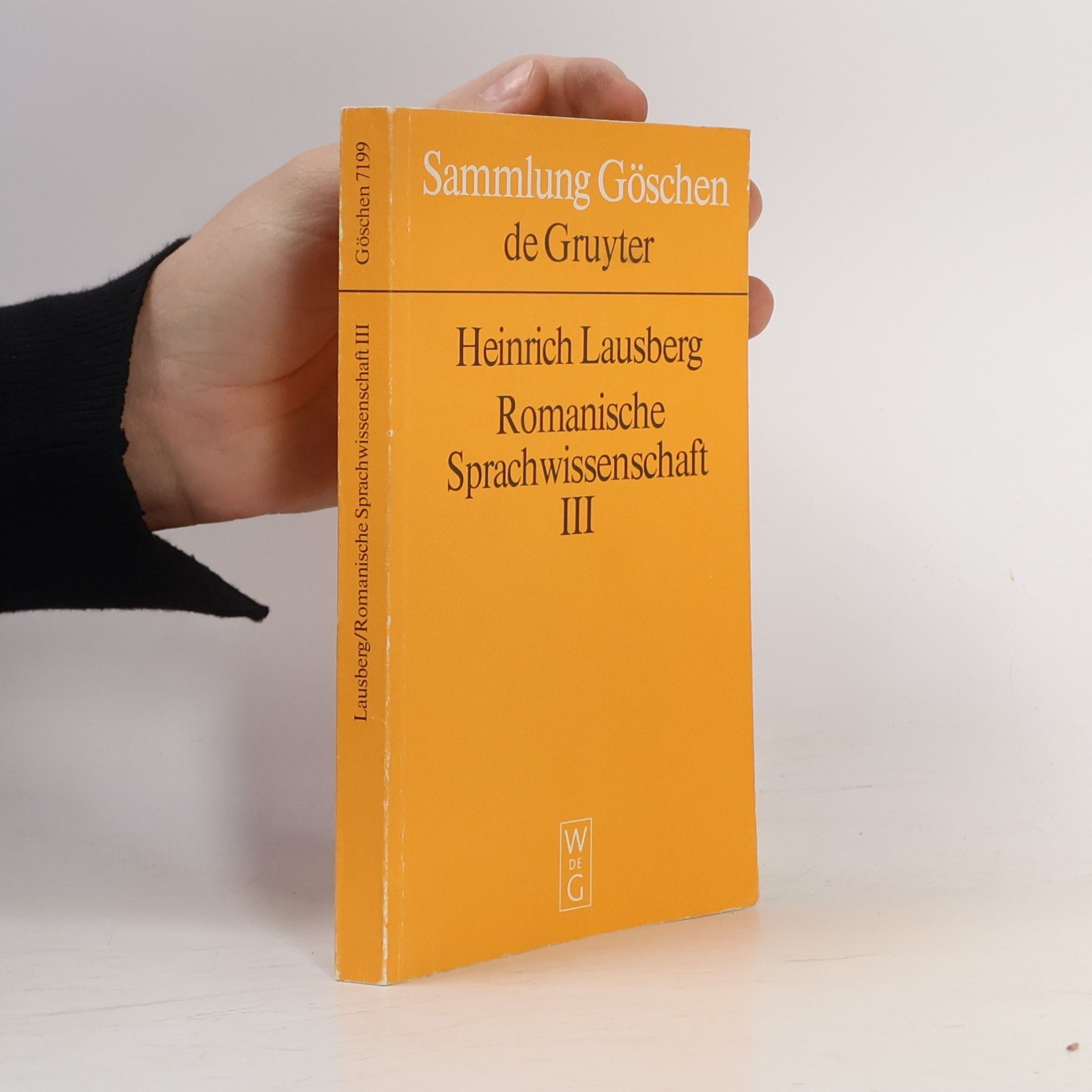 Romanische Sprachwissenschaft III