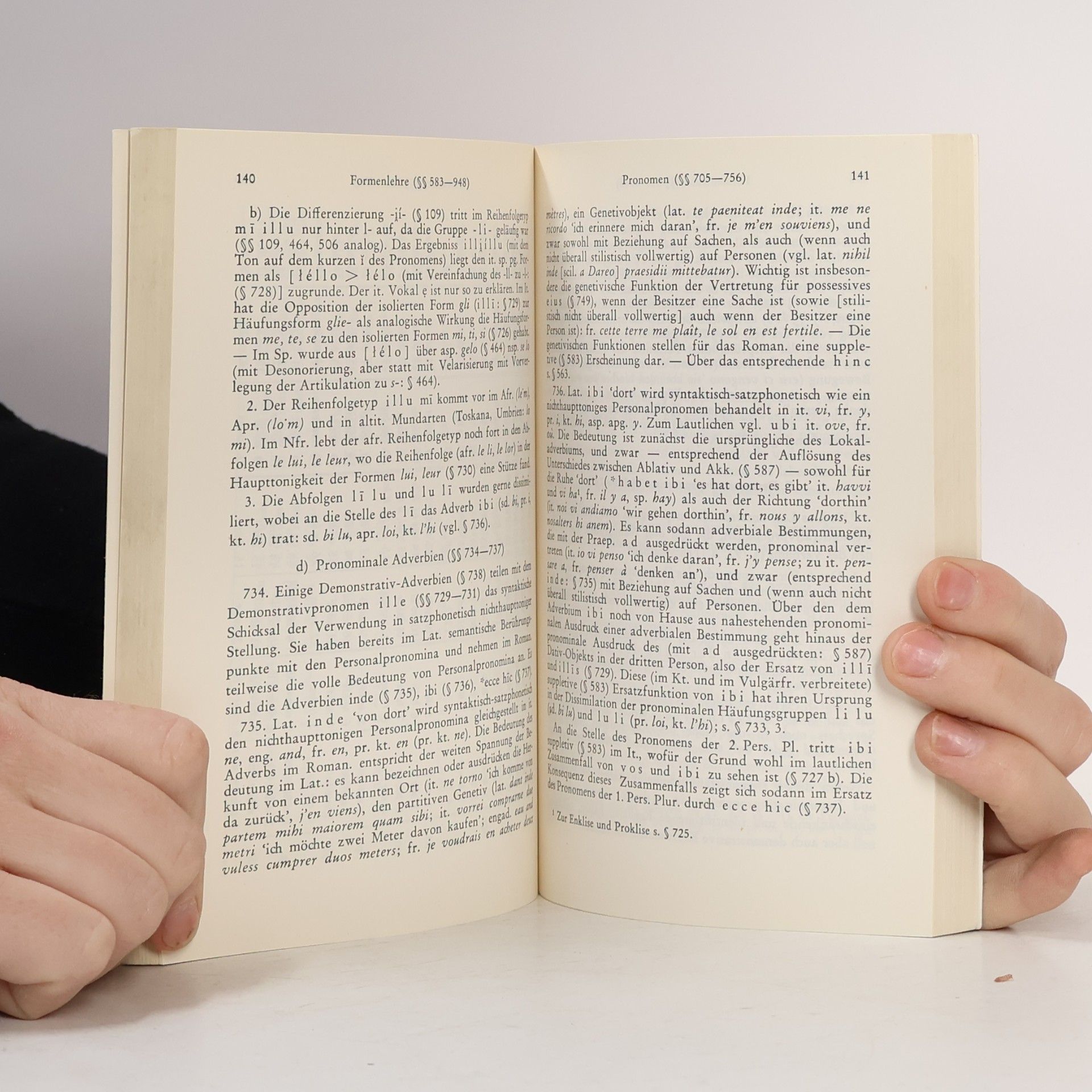 Heinrich Lausberg Romanische Sprachwissenschaft III