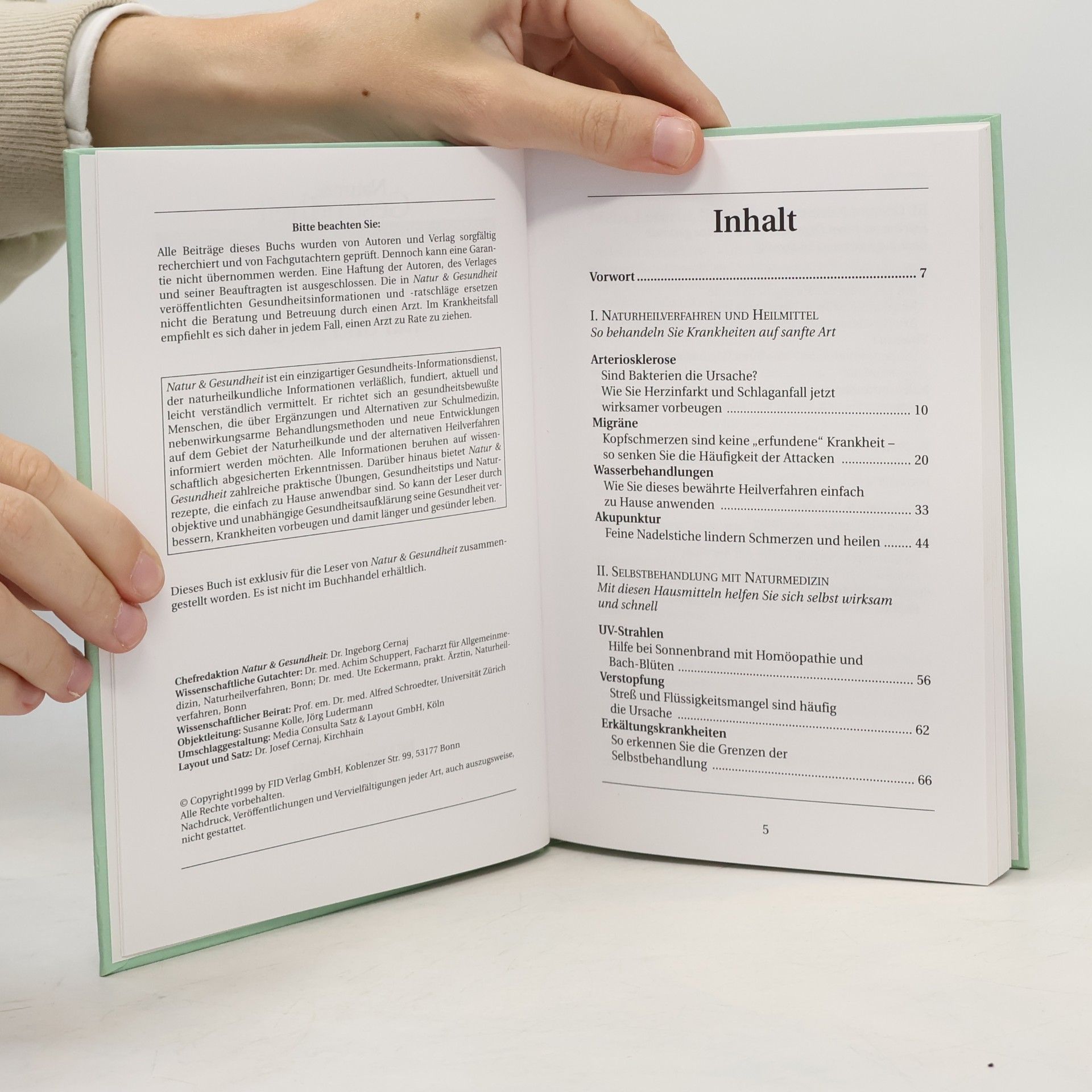 Various authors Vital und Gesund Durch die Kraft der Natur