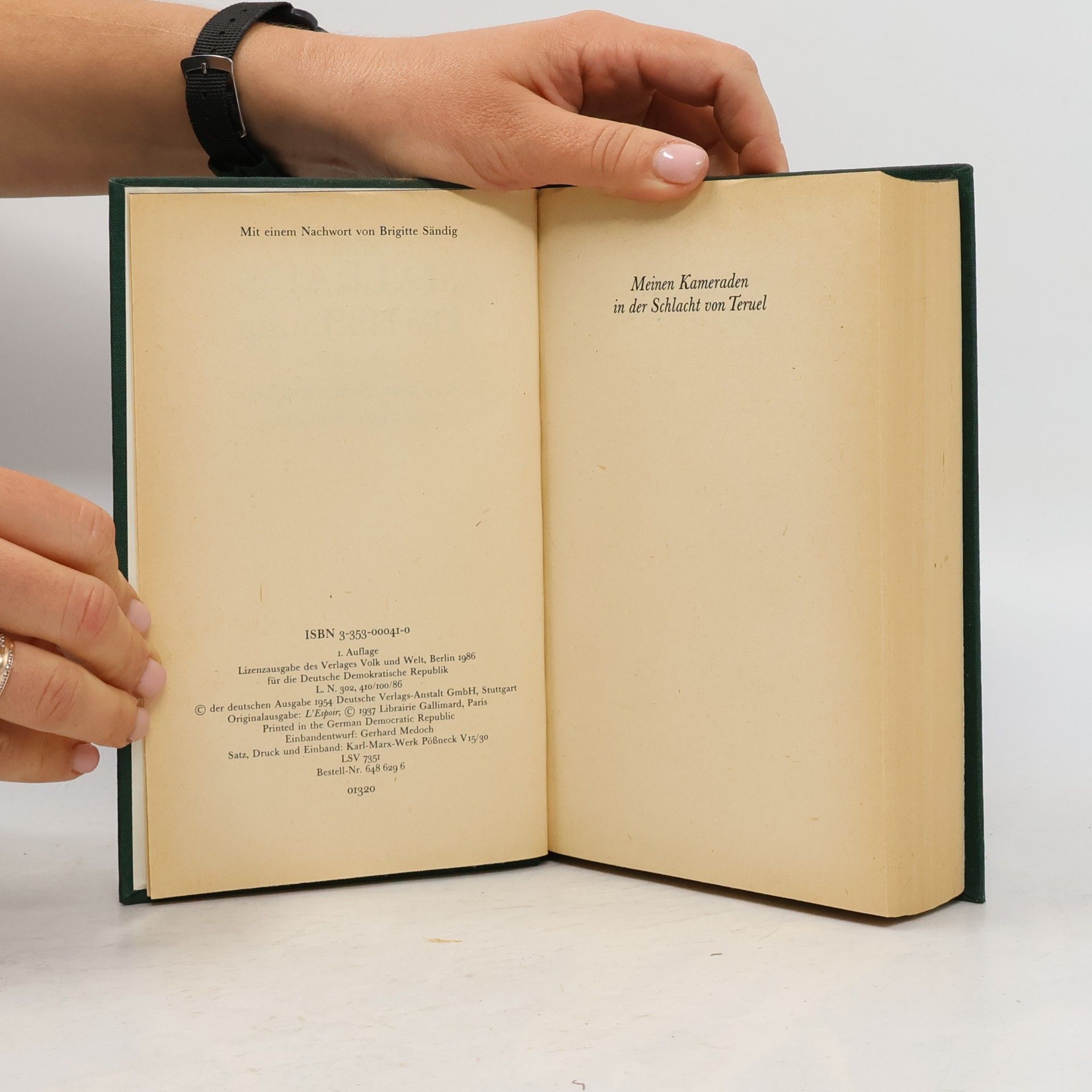 André Malraux Die Hoffnung