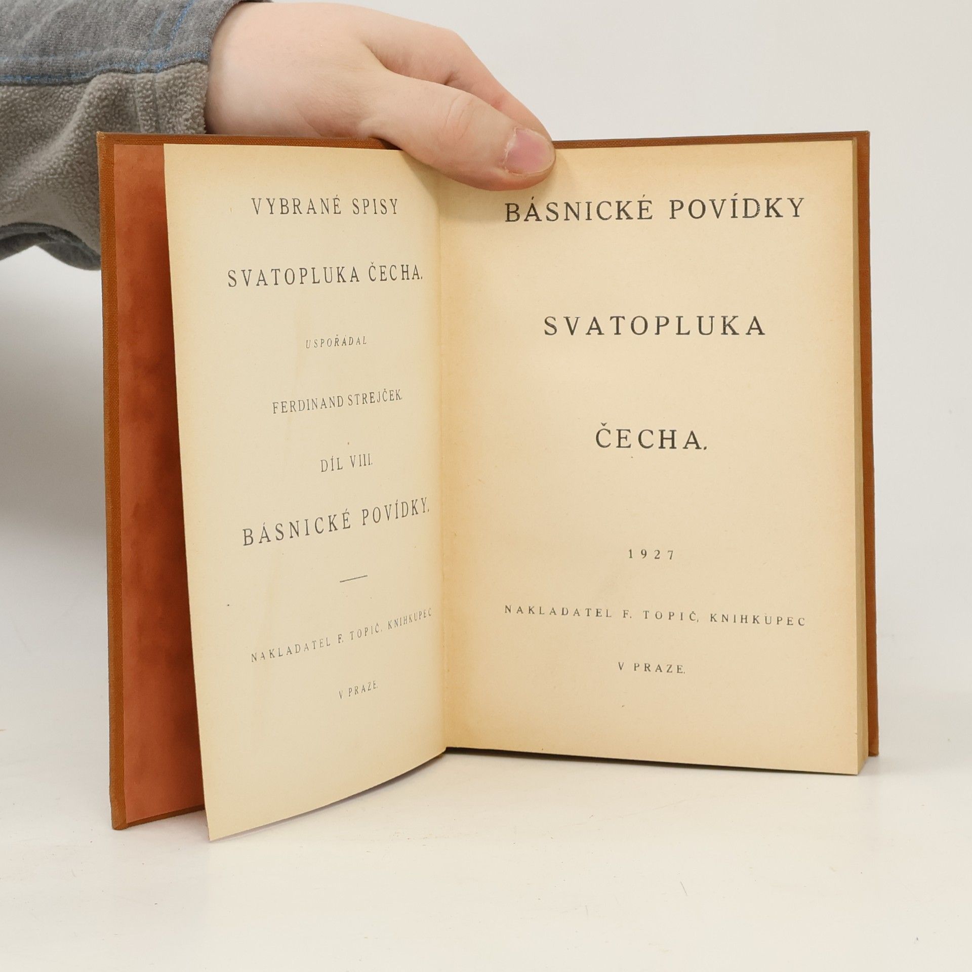 Svatopluk Čech Básnické povídky Svatopluka Čecha