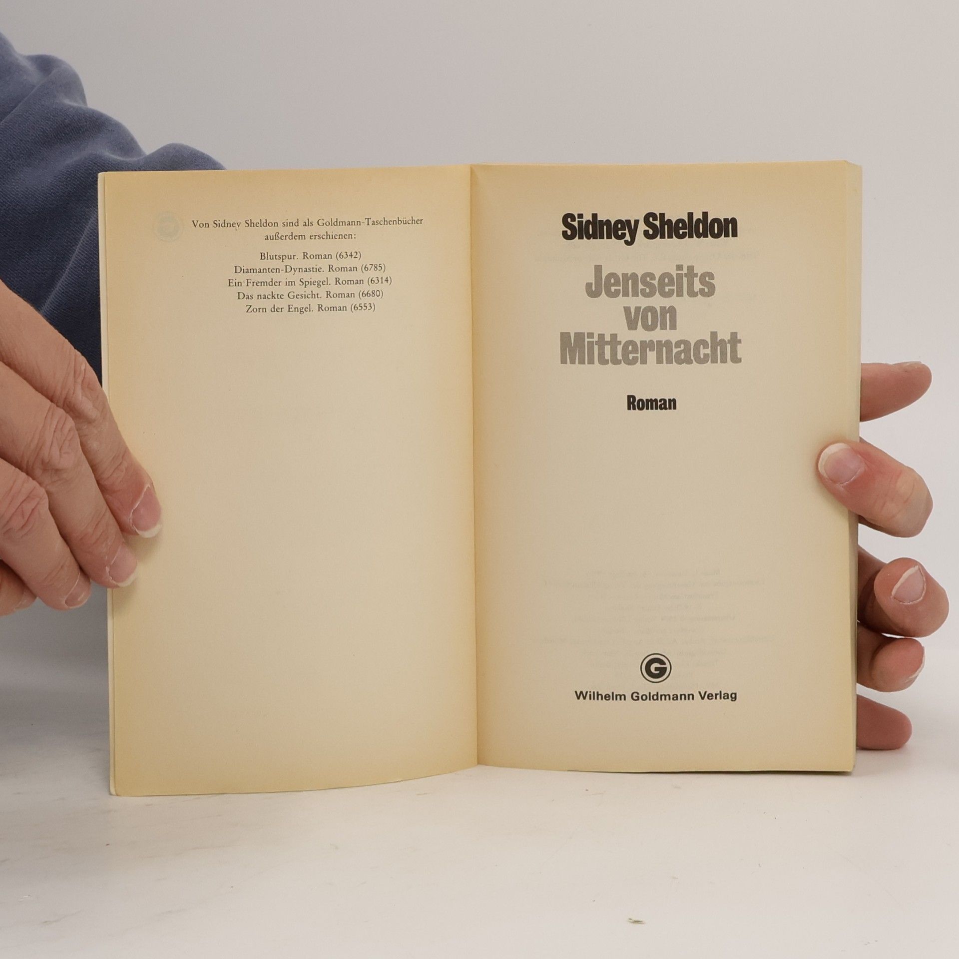 Sidney Sheldon Jenseits von Mitternacht