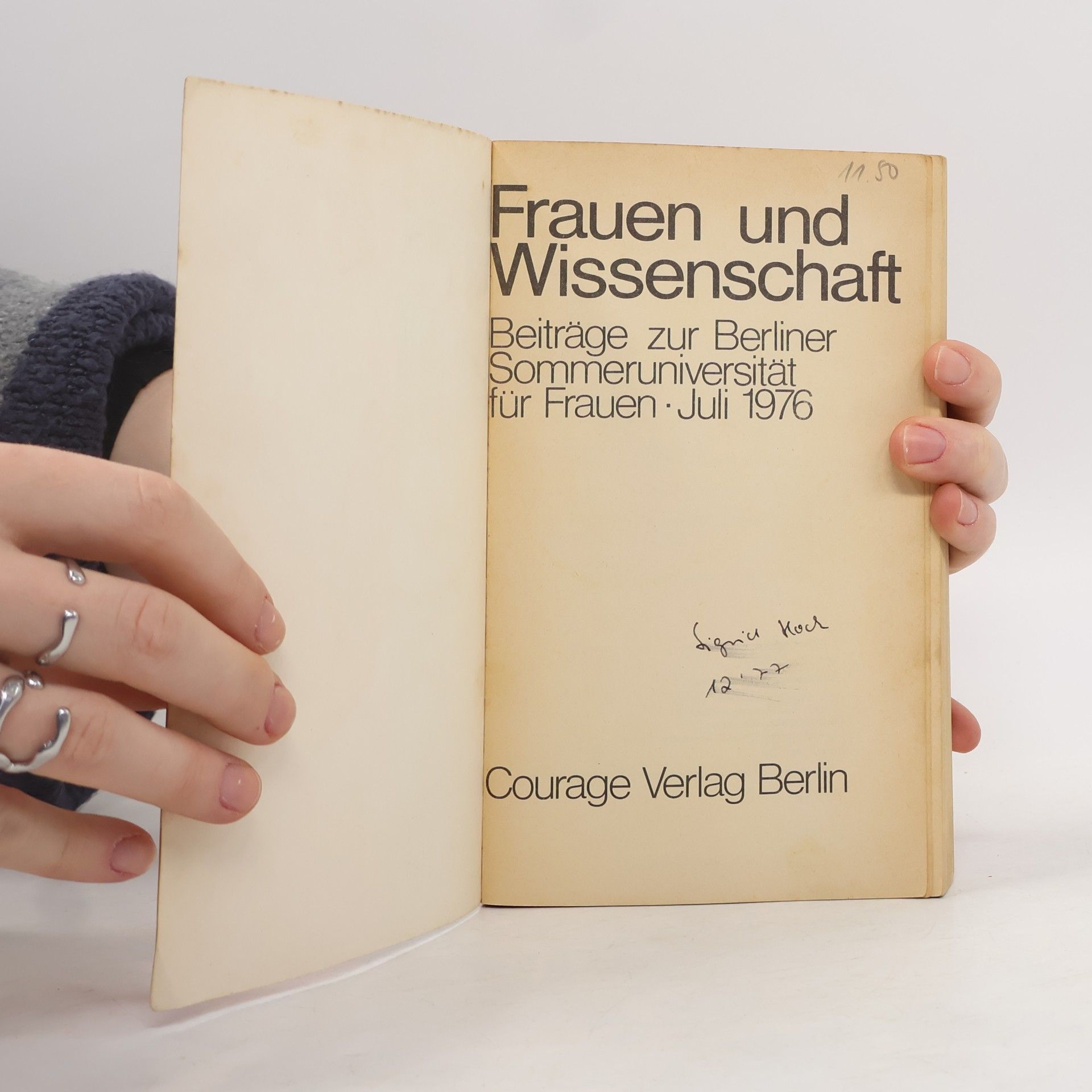 Gruppe Berliner Dozentinnen Frauen und Wissenschaft