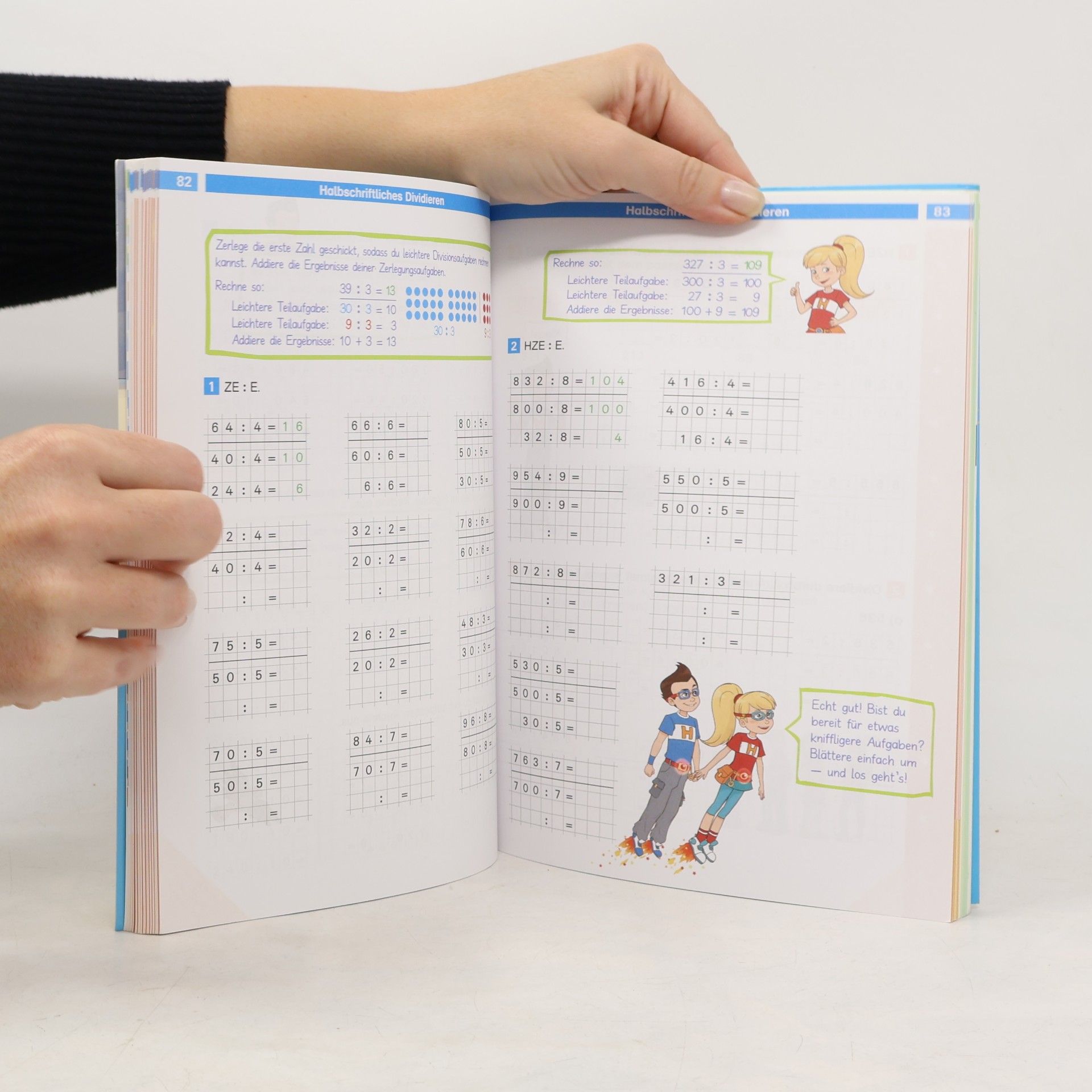 Barbara Geßner Die Mathe-Helden - 3: Das große Übungsbuch für Mathe-Helden