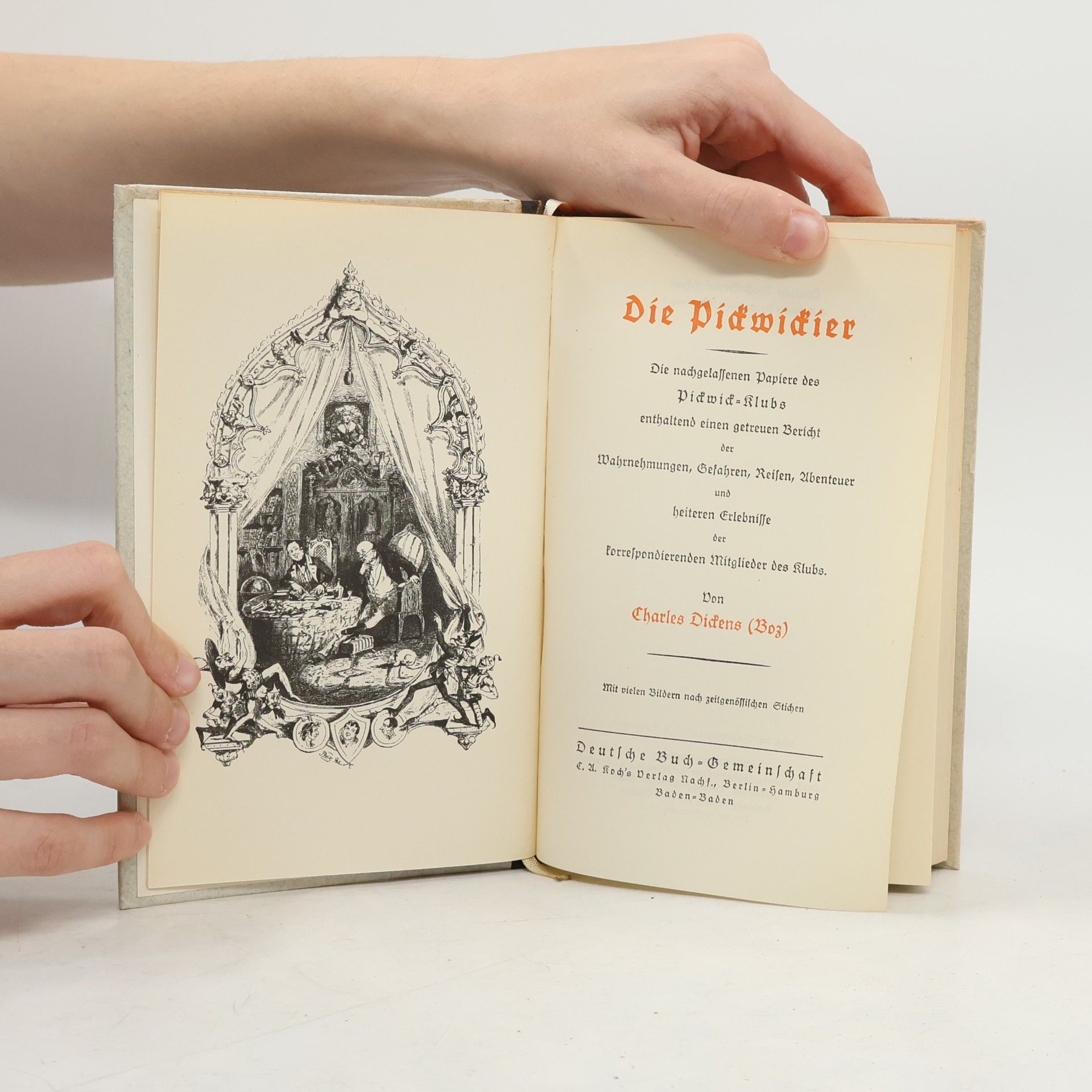 Charles Dickens Die Pickwickier