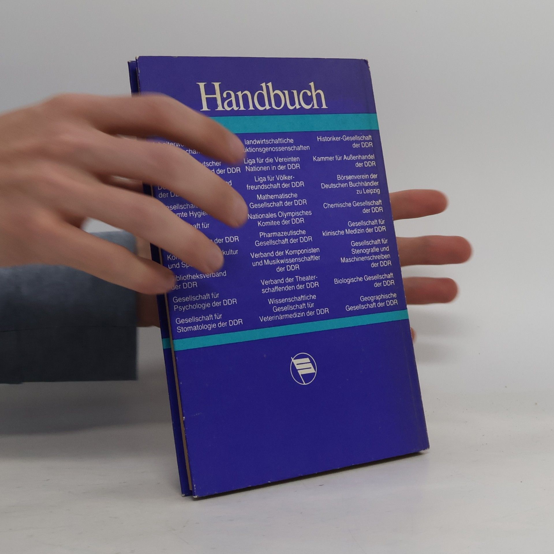 Karl Becher Handbuch gesellschaftlicher Organisationen in der DDR