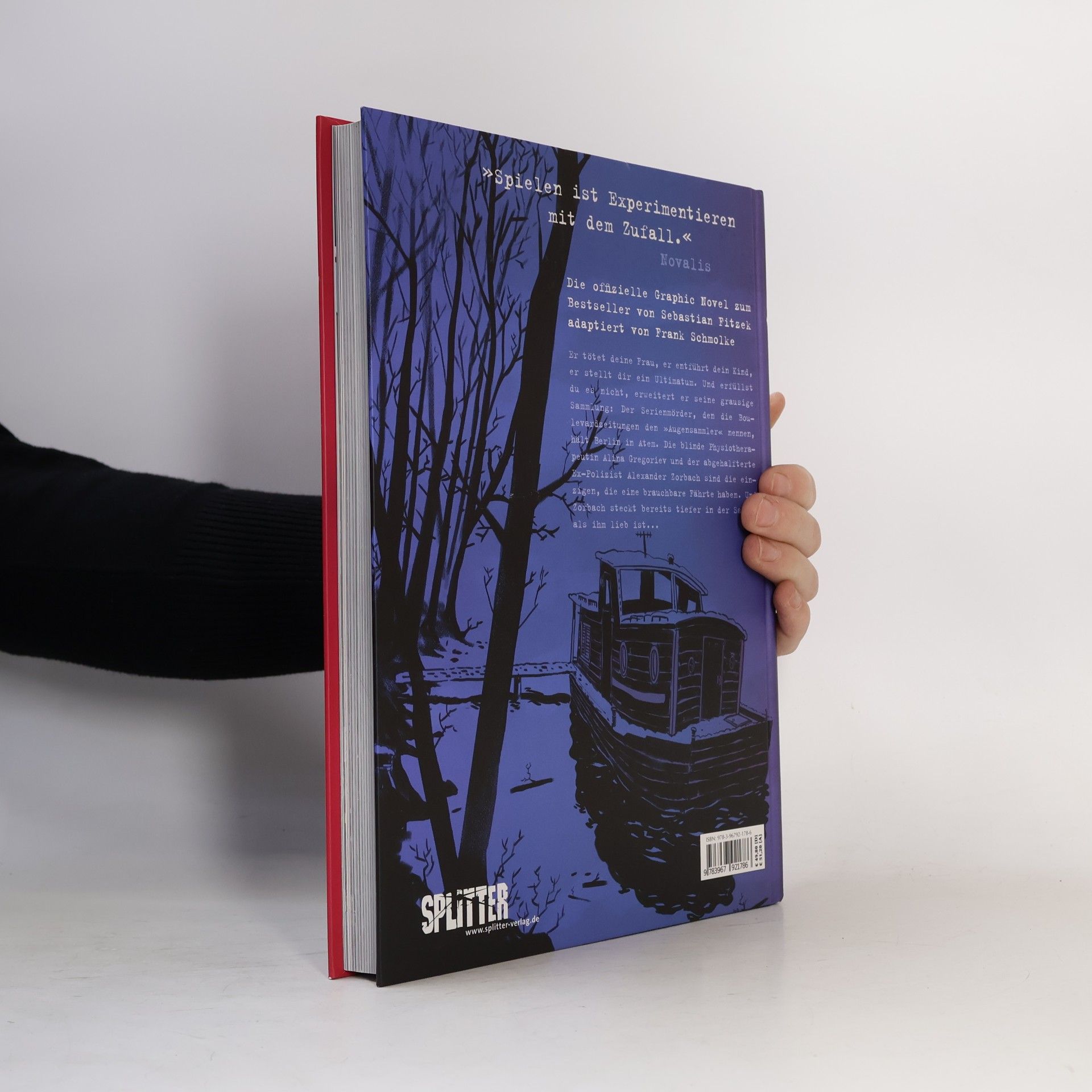 Sebastian Fitzek Der Augensammler (Graphic Novel). Limitierte Vorzugsausgabe