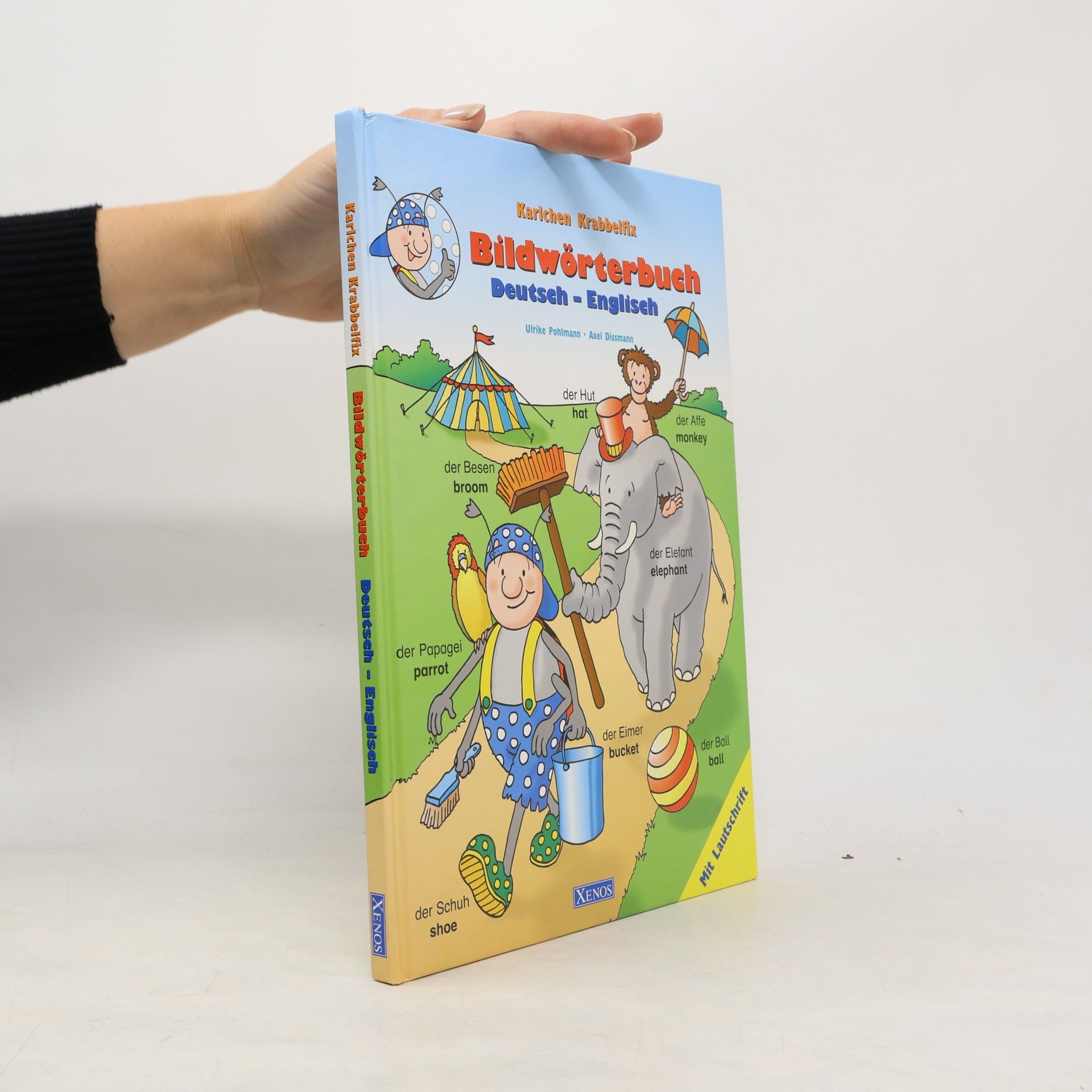 Karlchen Krabbelfix - Bildwörterbuch Deutsch-Englisch