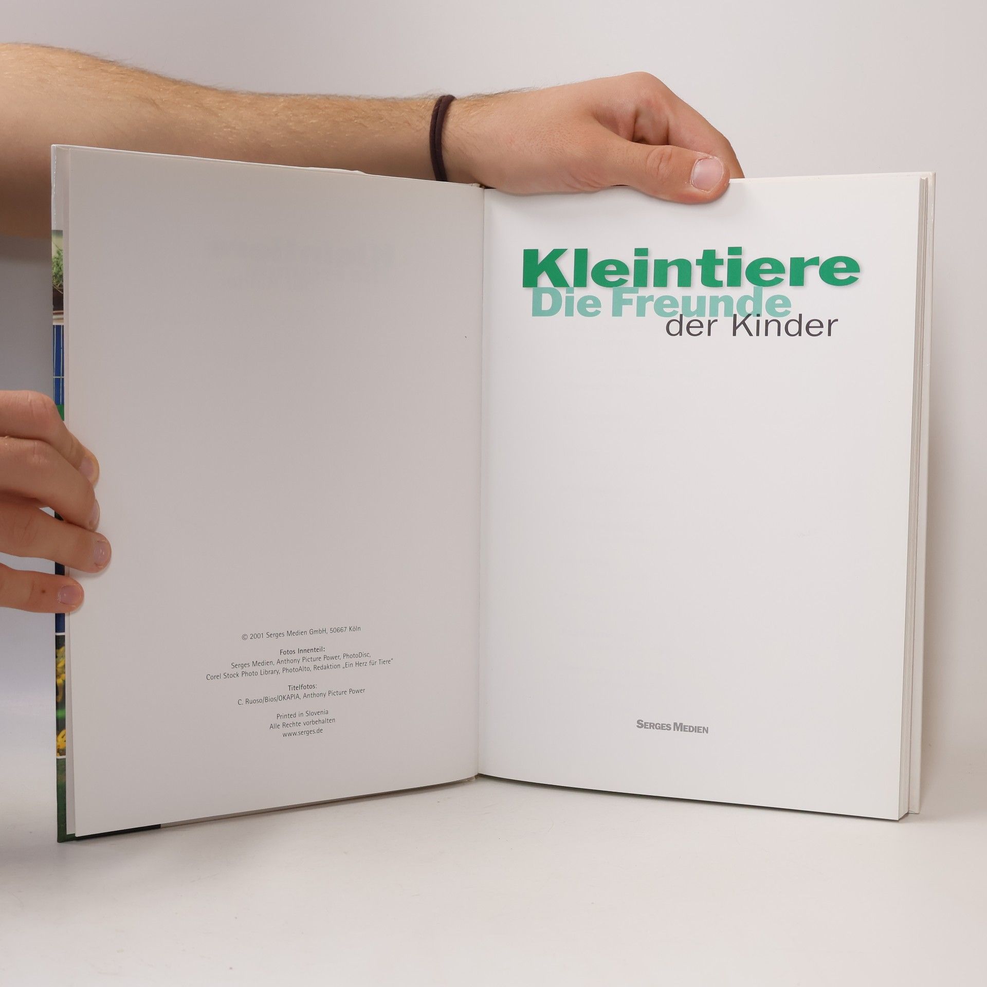 Kolektiv autorů Kleintiere . Die Freunde der Kinder