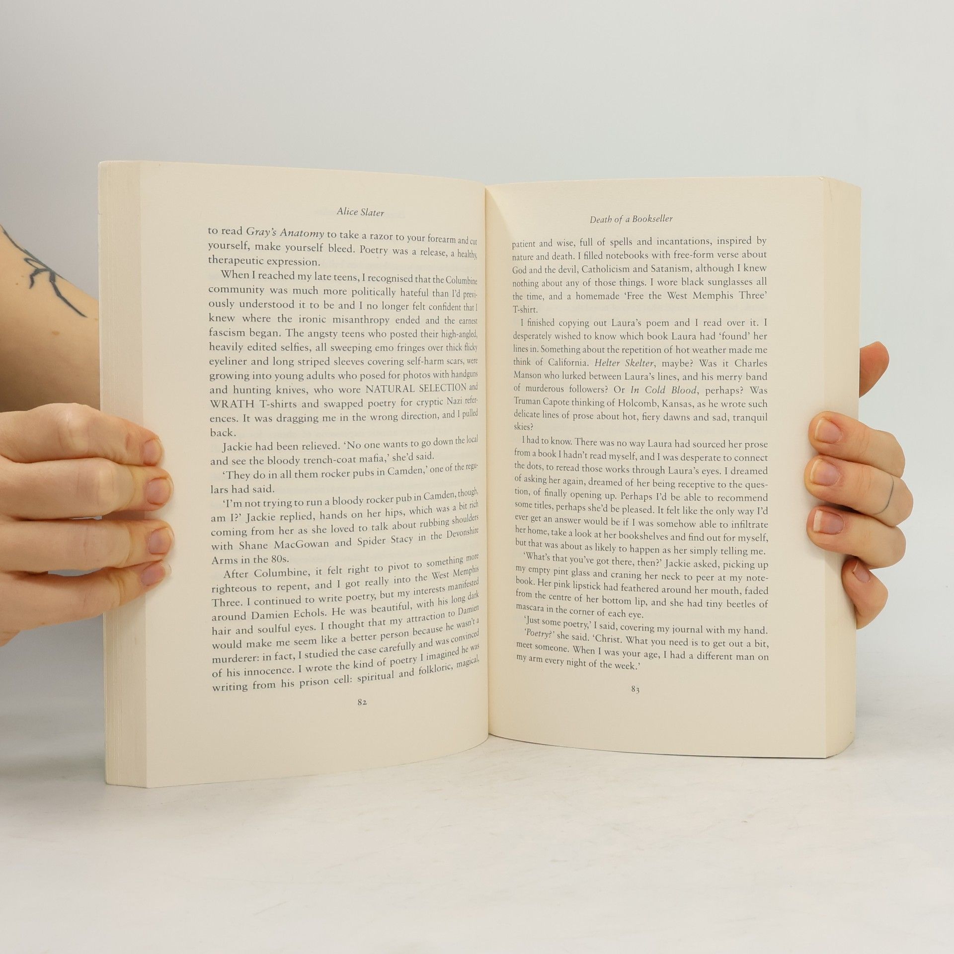 Alice Slater Death of a bookseller