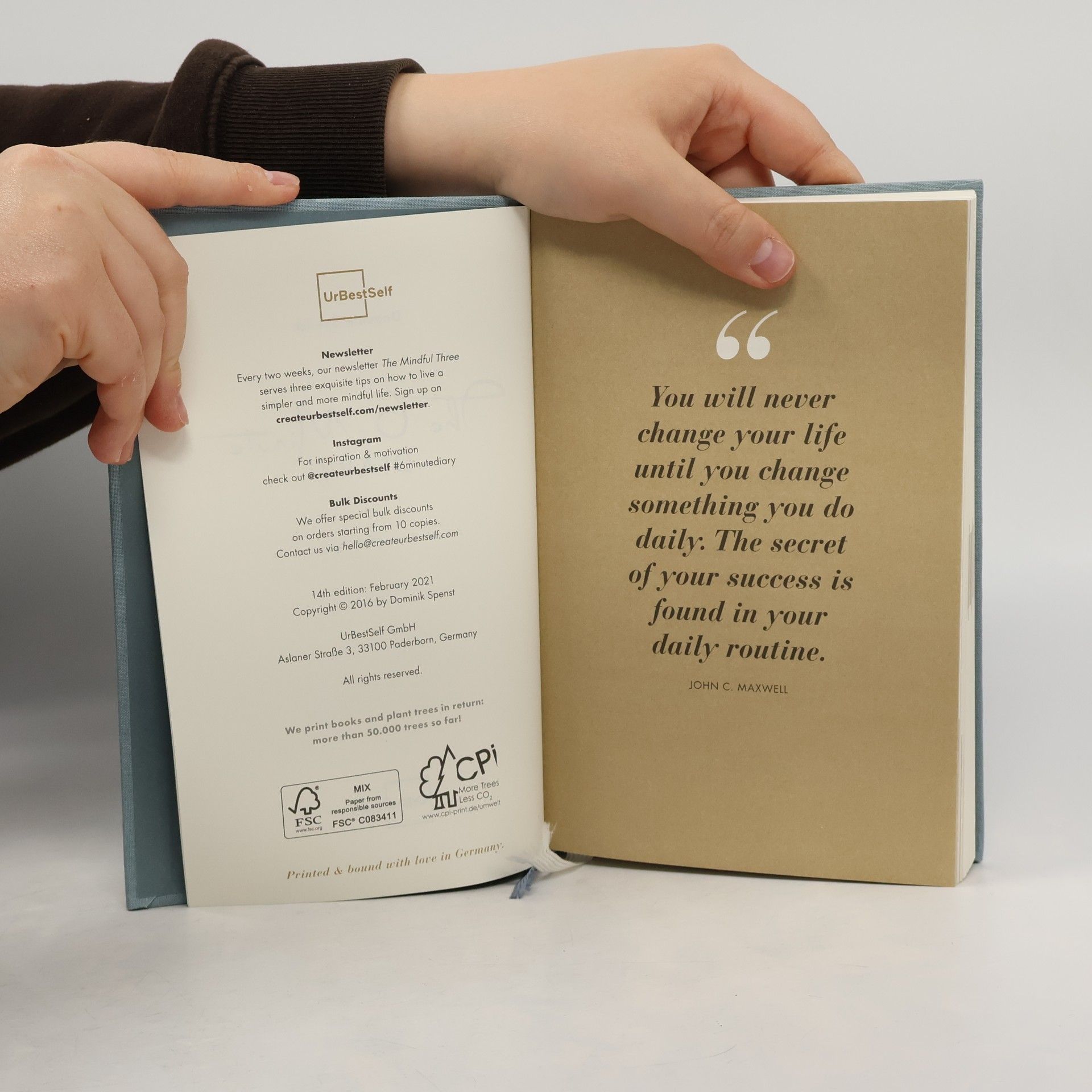 Dominik Spenst The 6-minute diary