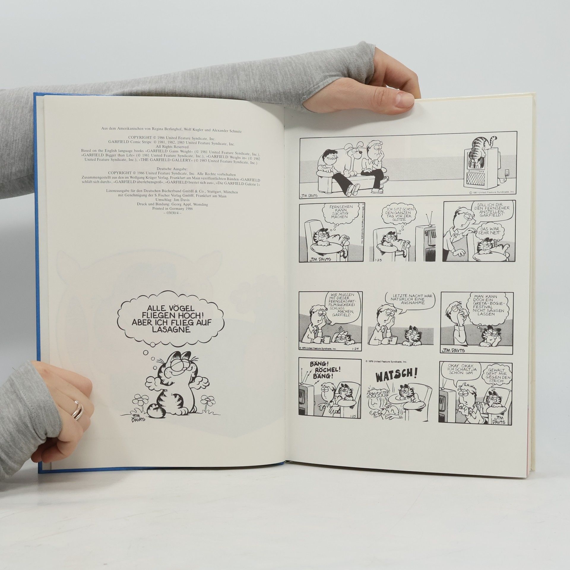 Jim Davis Die Garfield Revue