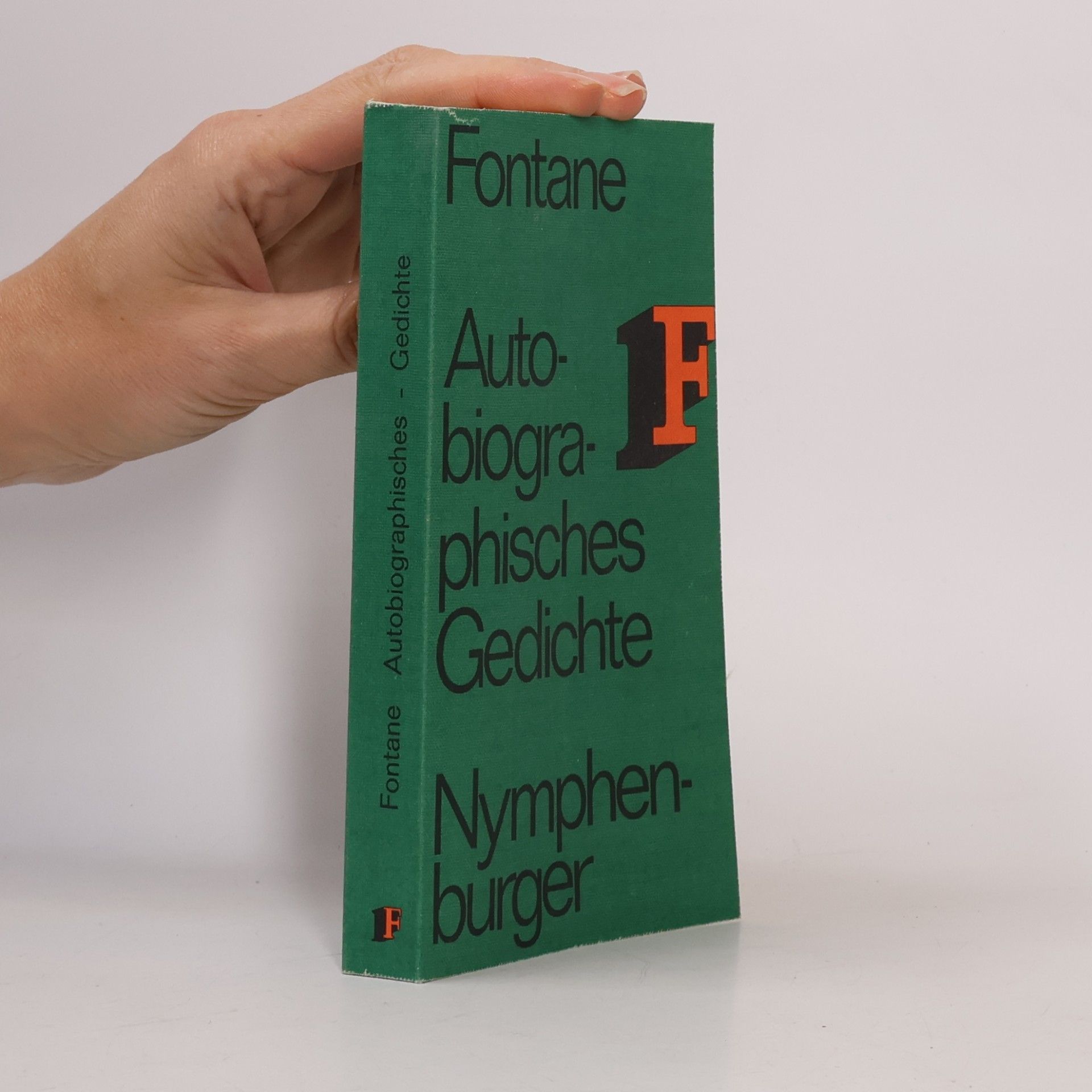 Theodor Fontane Autobiographisches Gedichte