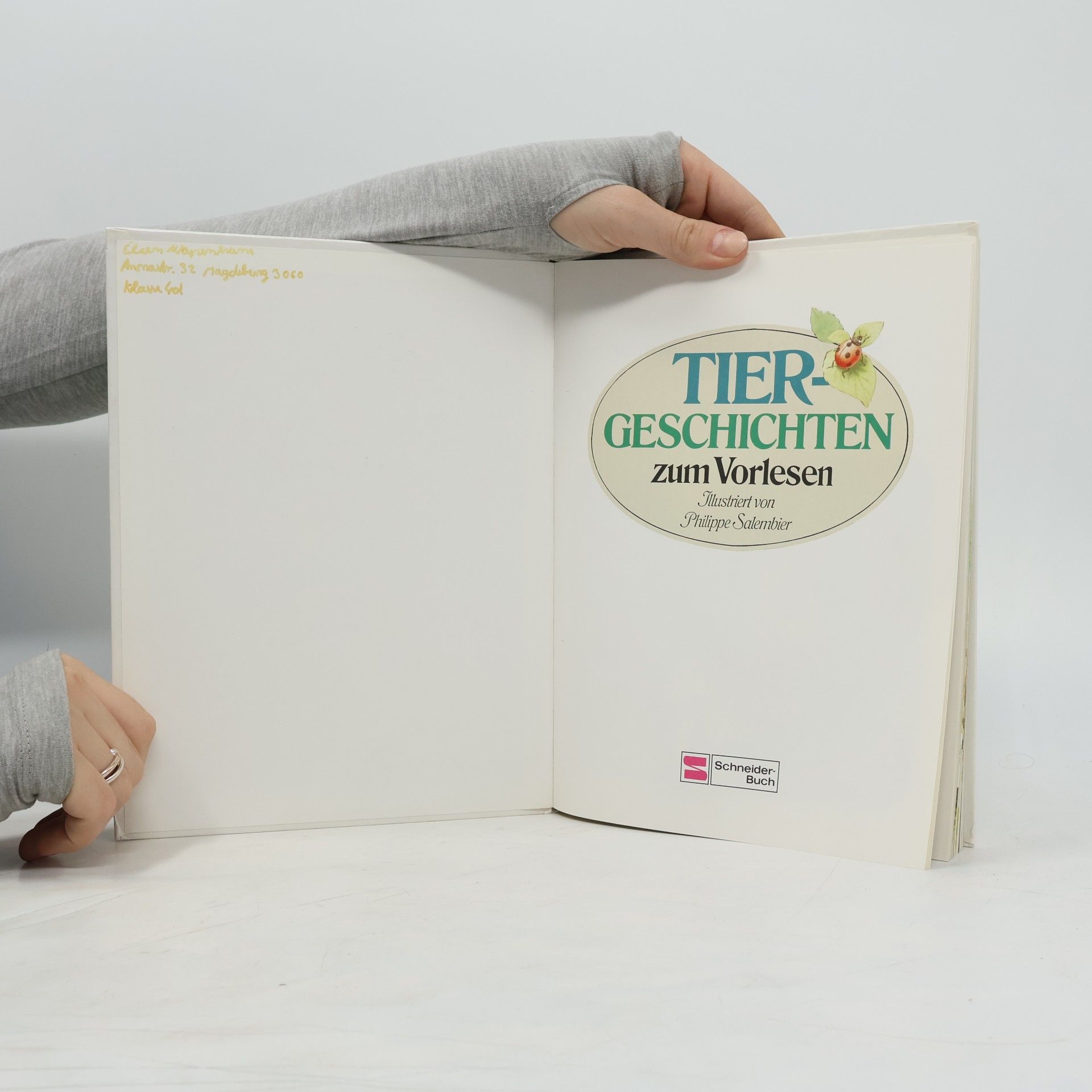 Philippe Salembier Tiergeschichten zum Vorlesen