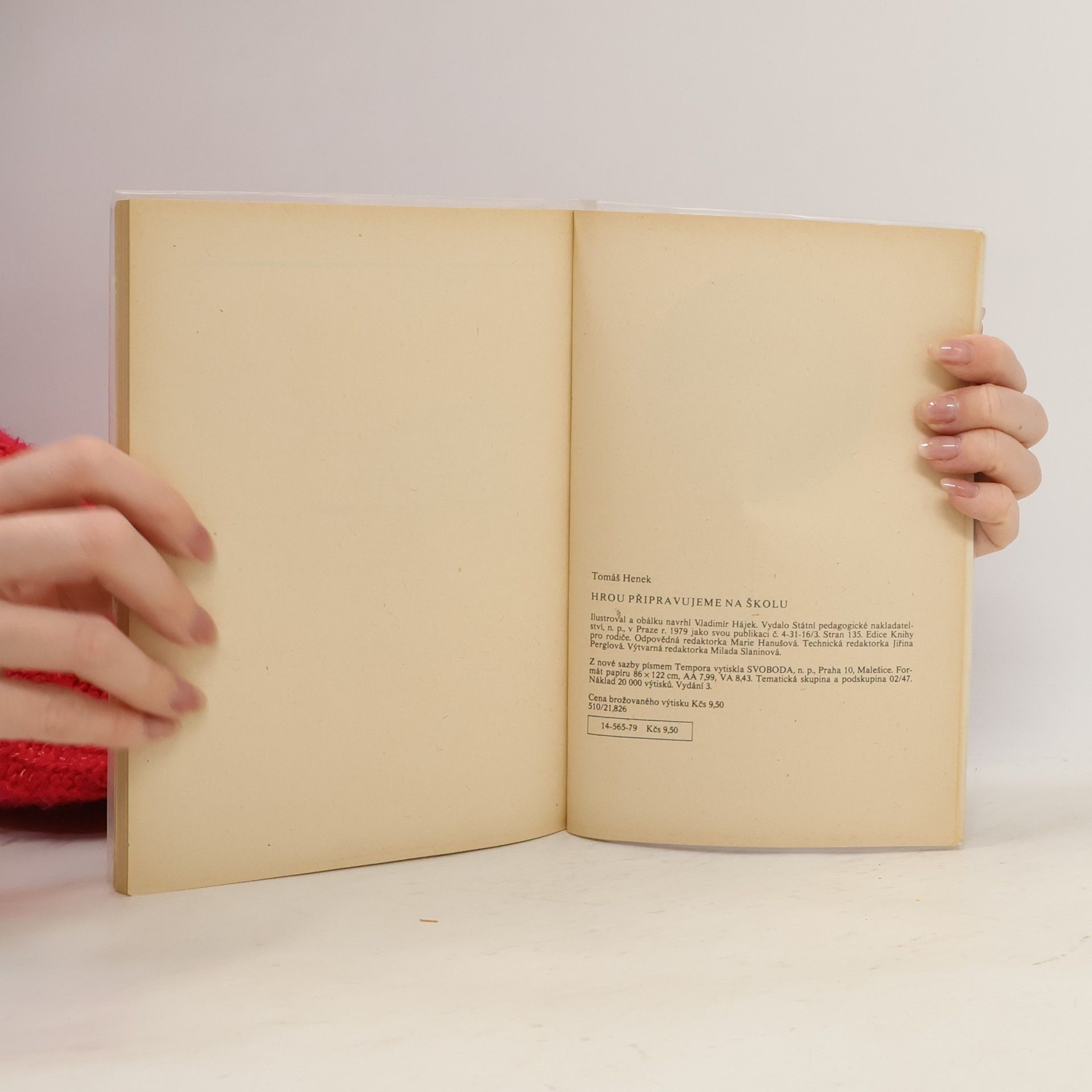 Tomáš Henek Hrou připravujeme na školu
