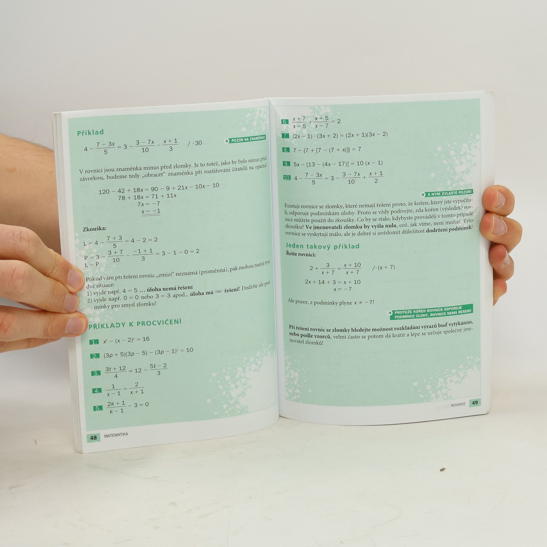 Jaroslav Eisler Příprava na přijímací zkoušky na SŠ. Matematika. 4letá gymnázia a odborné školy