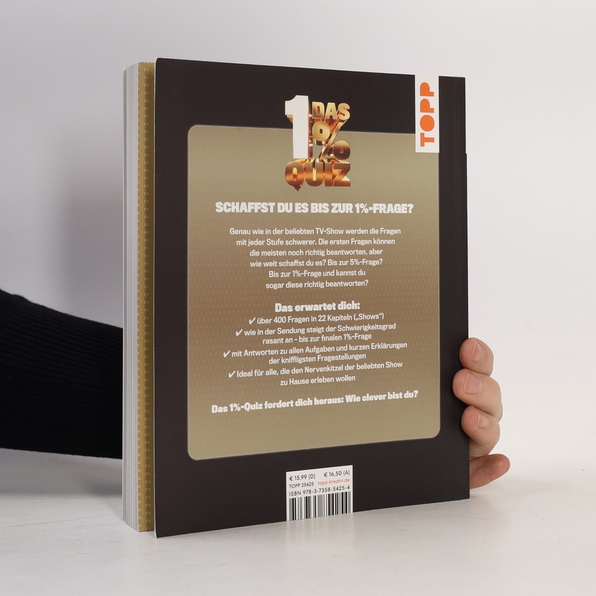 Das 1% Quiz – Wie clever bist du? Das offizielle Buch zur Show