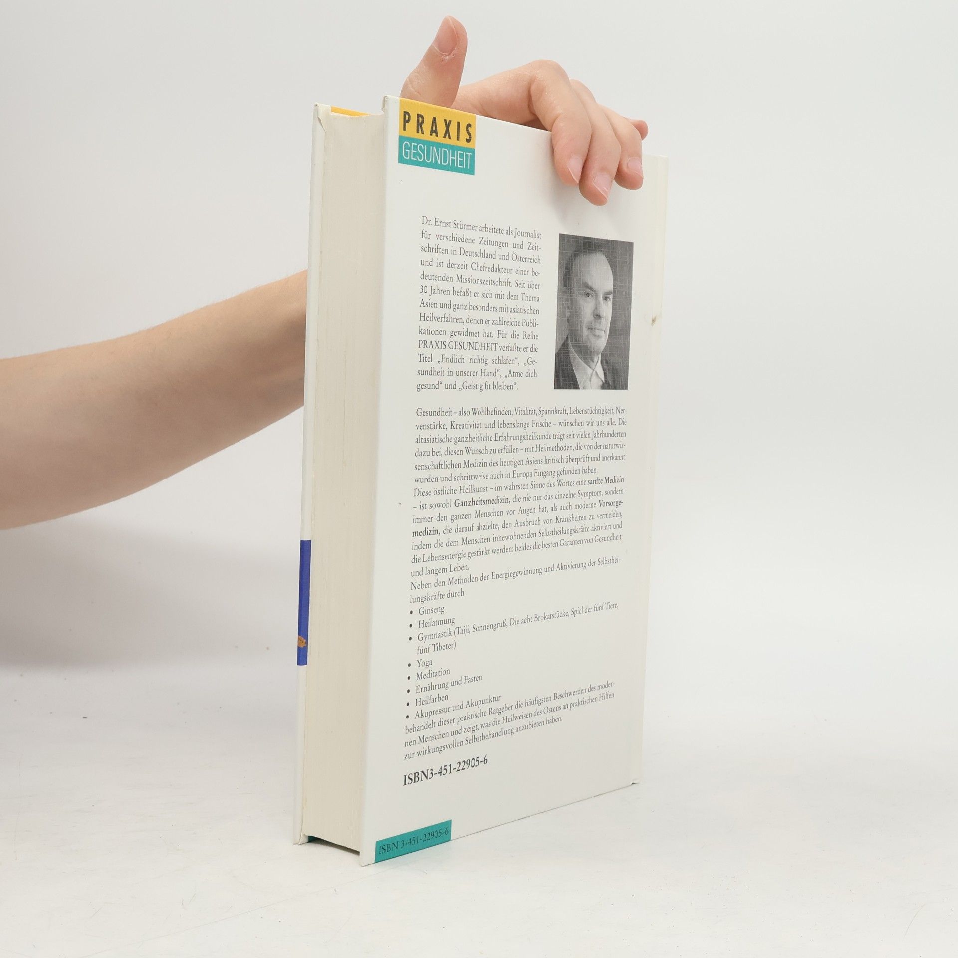 Ernst Stürmer Asiatische Heilkunst