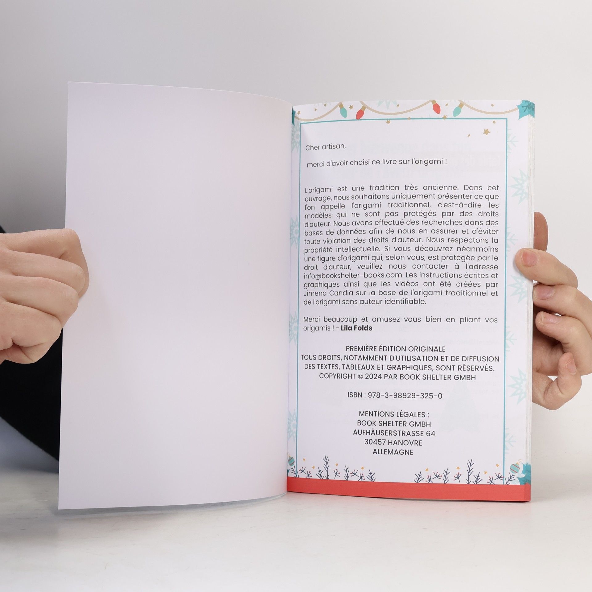 Lila Folds Le Calendrier de l'Avent - Origami pour les enfants et adultes: 24 modèles d'Origami pour un Noël et une période de l'Avent créatifs - Avec code QR et instructions vidéo pour tous les modèles