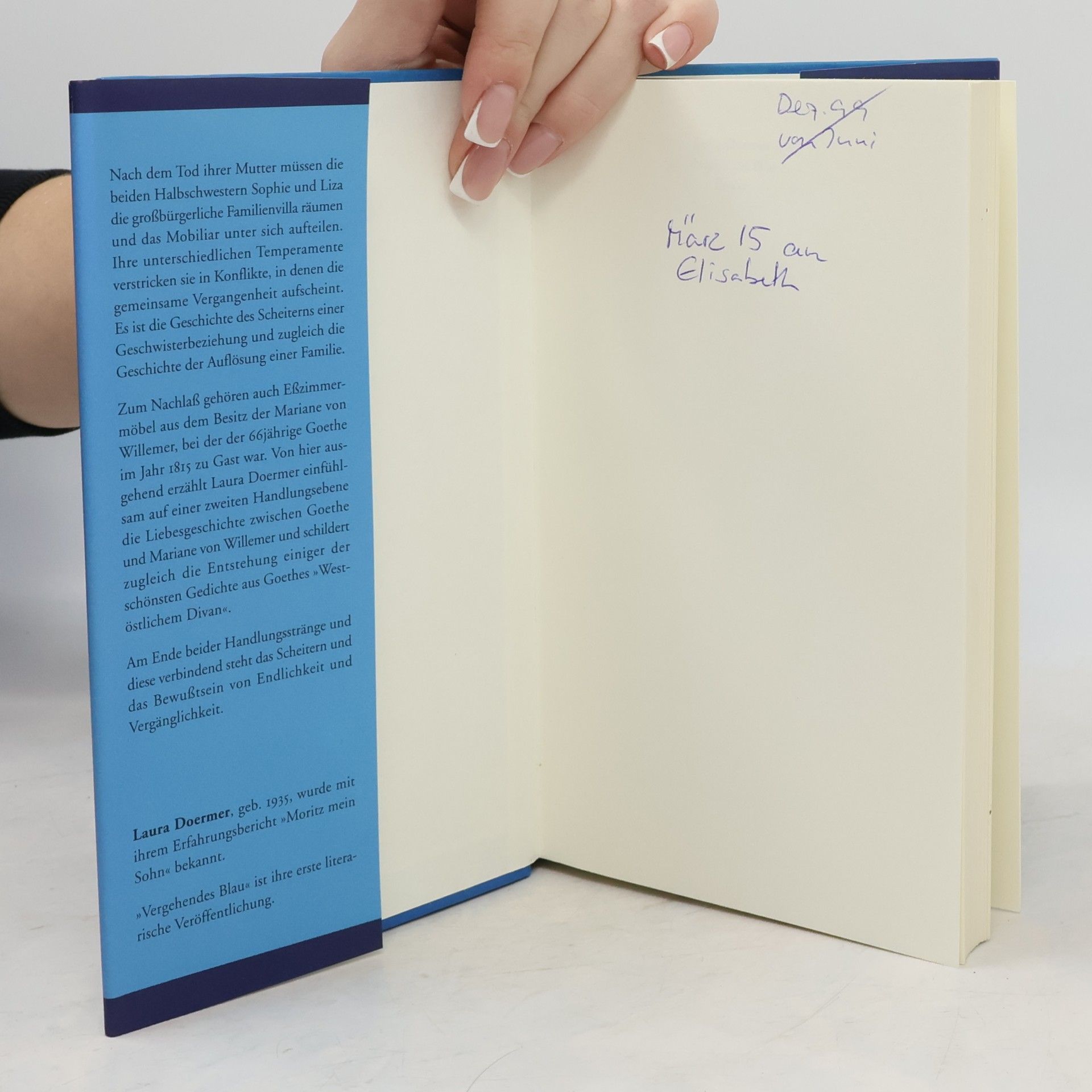 Laura Doermer Vergehendes Blau
