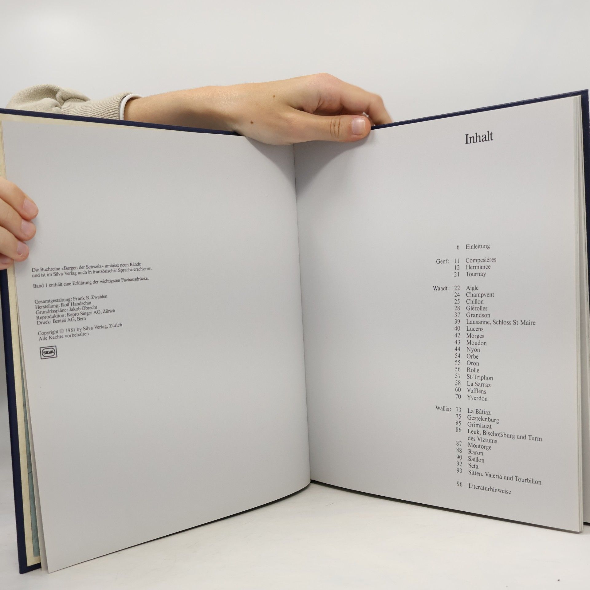 Various authors Burgen und Schlösser in der Schweiz 4.