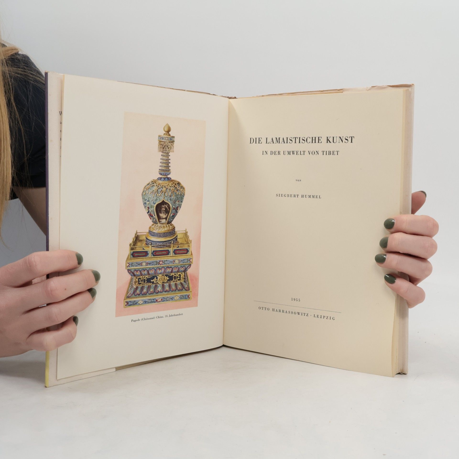 Siegbert Hummel Die lamaistische Kunst in der Umwelt von Tibet