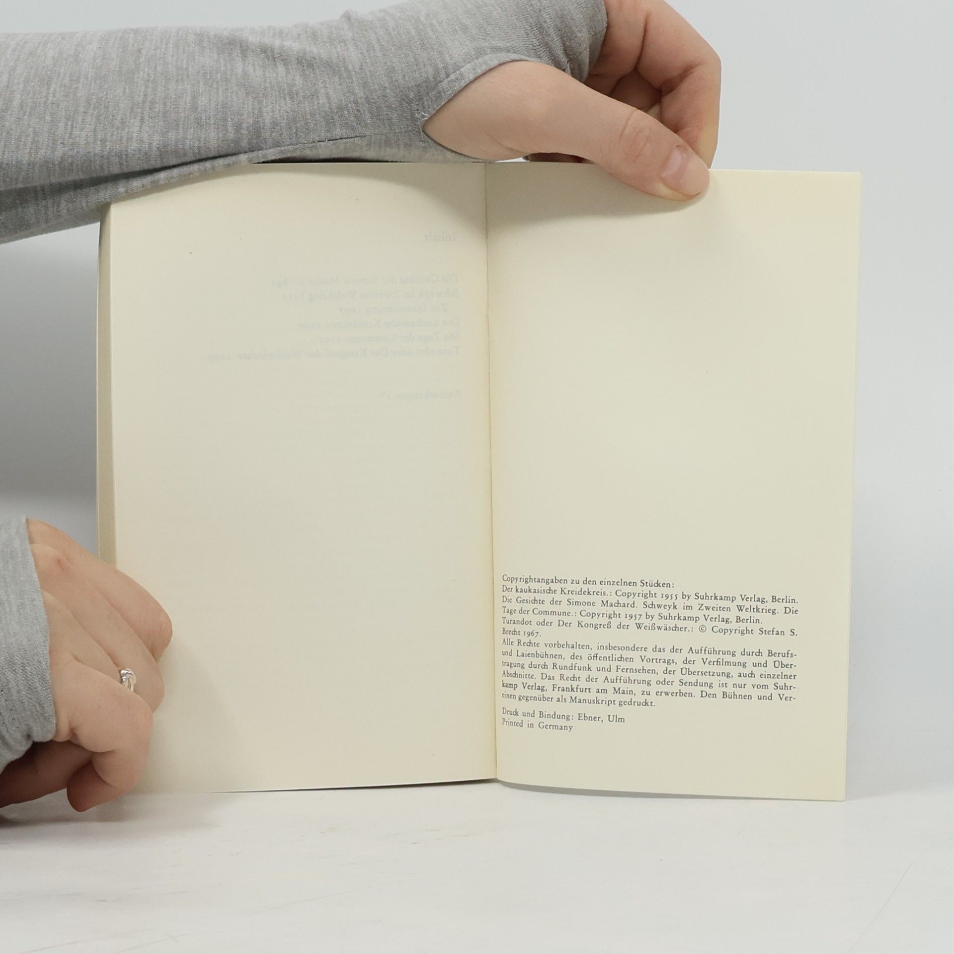 Bertolt Brecht Gesammelte Werke 5