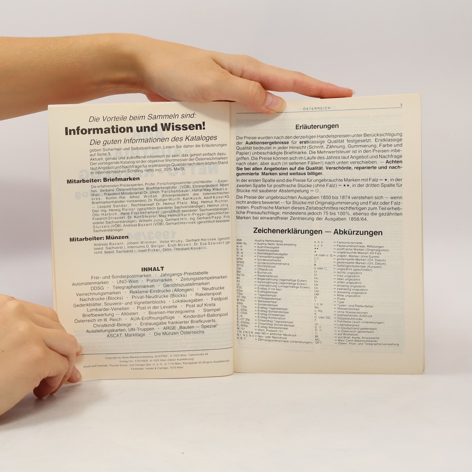 Various authors Netto Markrpreis Katalog