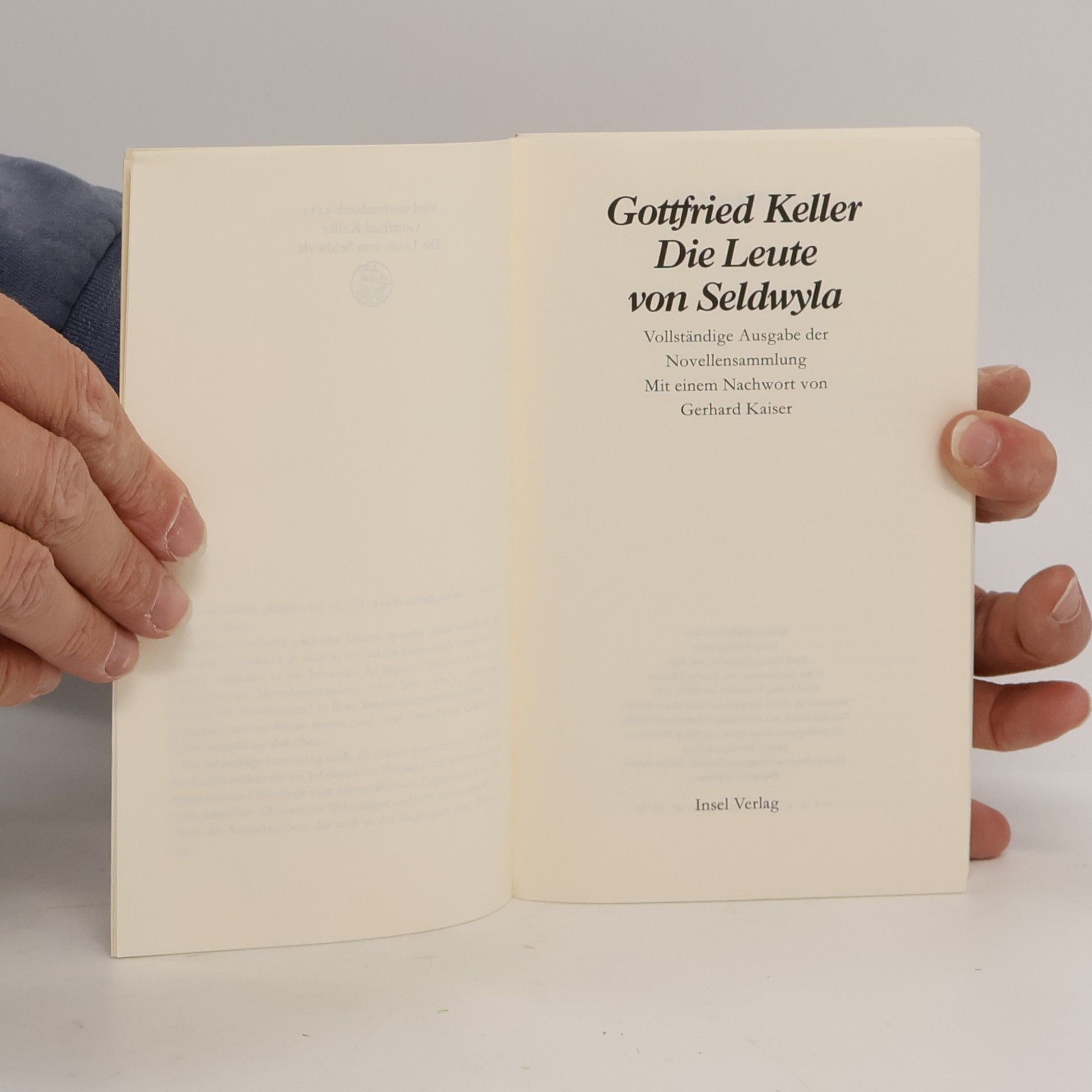 Gottfried Keller Gottfried Keller 1.-3.