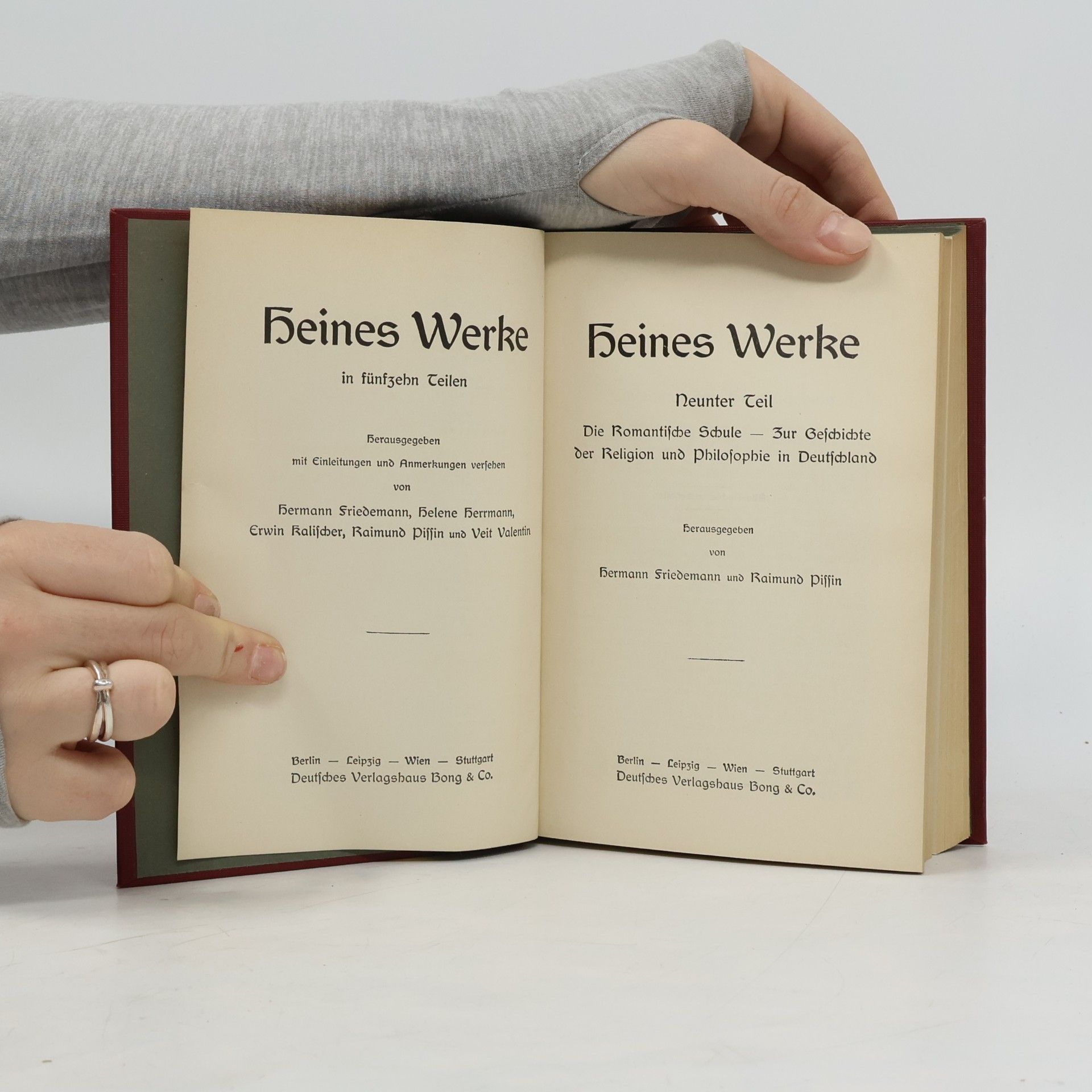 Heinrich Heine Heines Werke 9. Teil