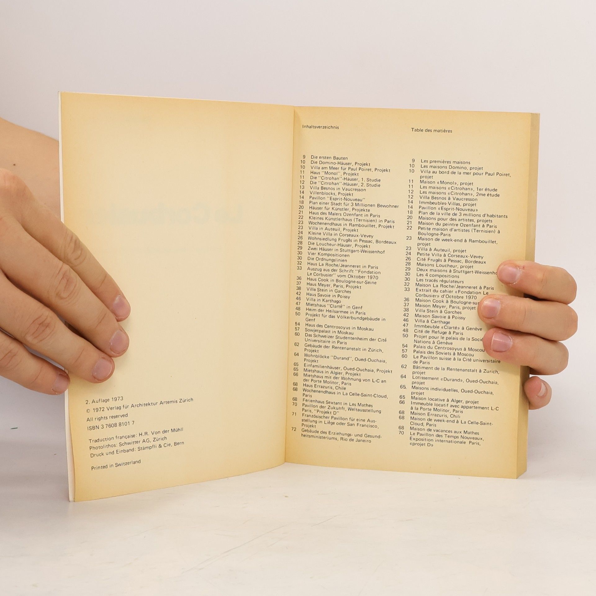 Willy Boesiger Studiopaperback: Le Corbusier
